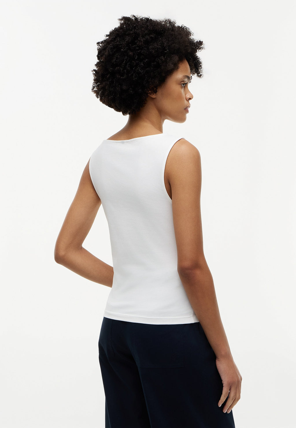 CLASSIC SCRIPT BOAT - Top - ecru