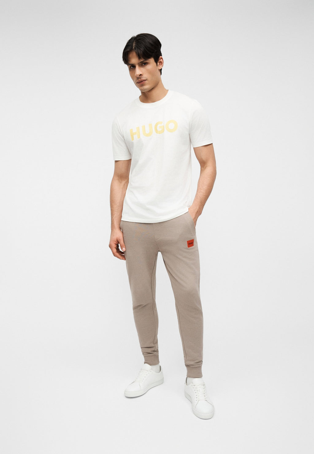 DULIVIO - Print T-shirt - natural