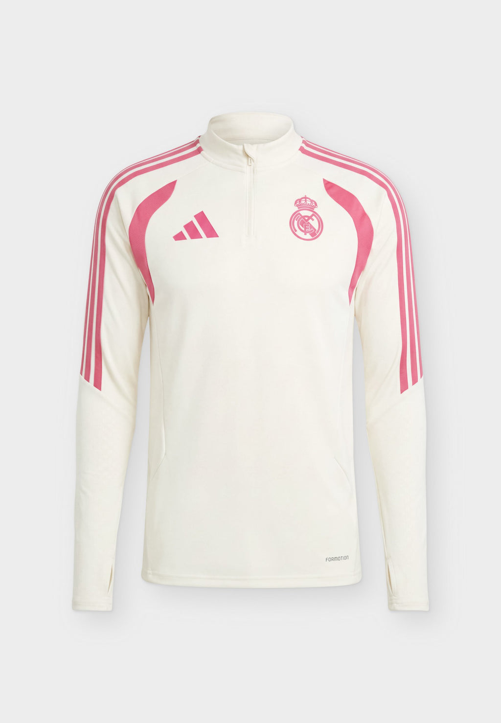 REAL MADRID TIRO26 COMPETITION TRAINING - Club wear - ivory/wild pink