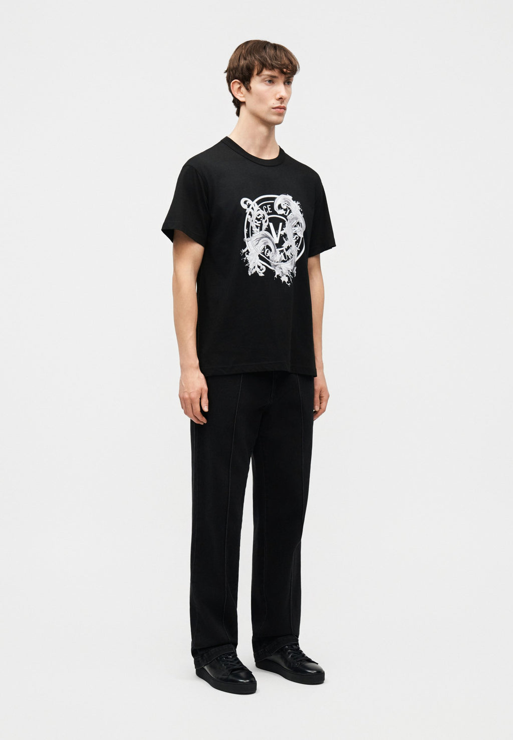 EMBLEM WAVE - Print T-shirt - black