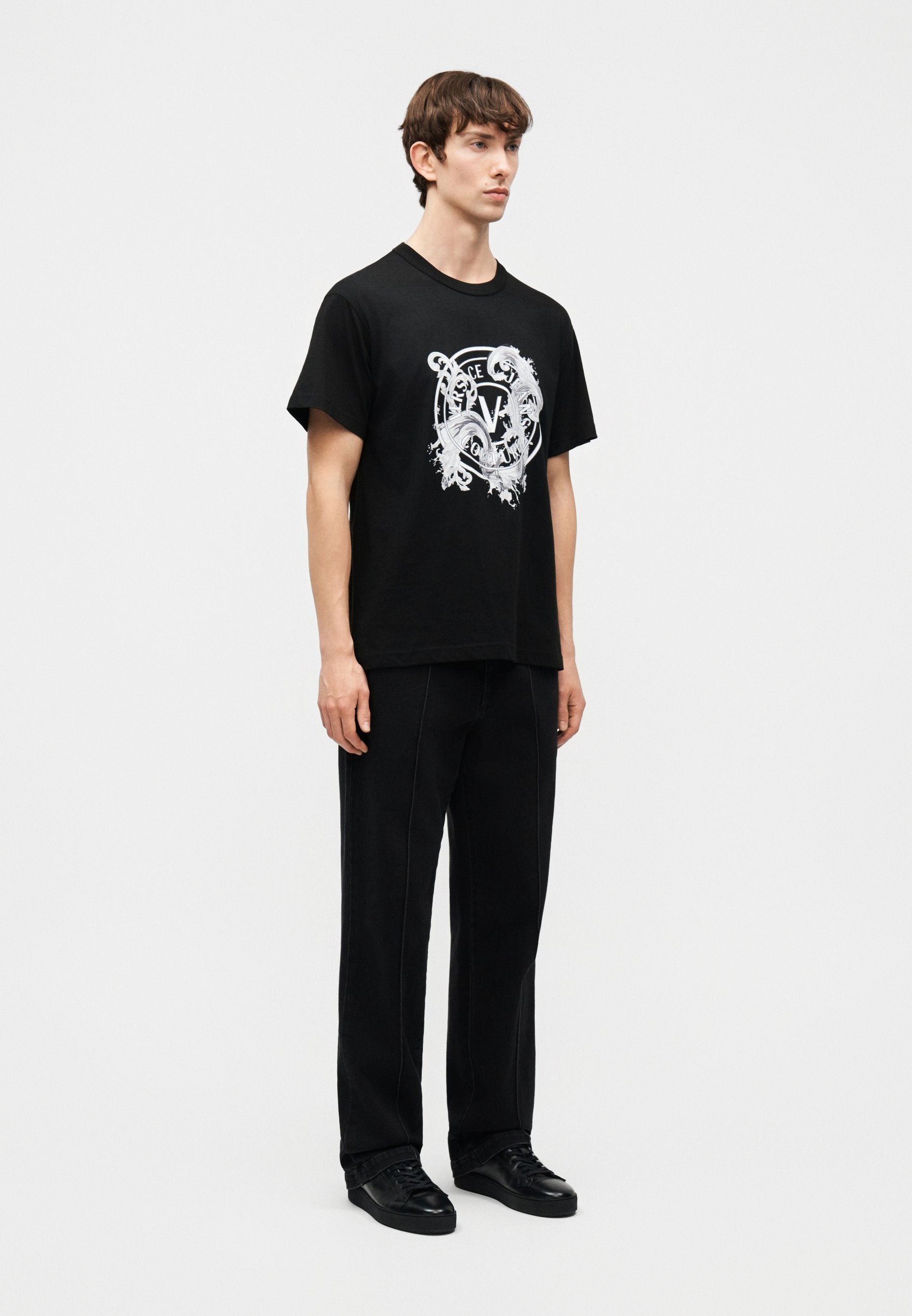 EMBLEM WAVE - Print T-shirt - black