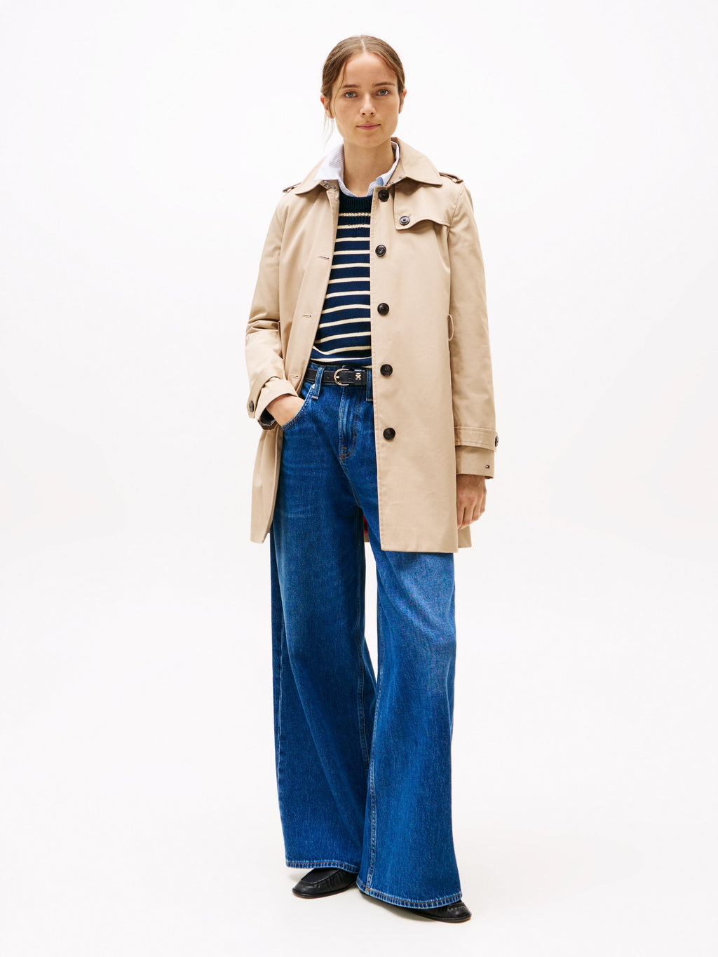 HERITAGE SINGLE BREASTED - Trenchcoat - beige