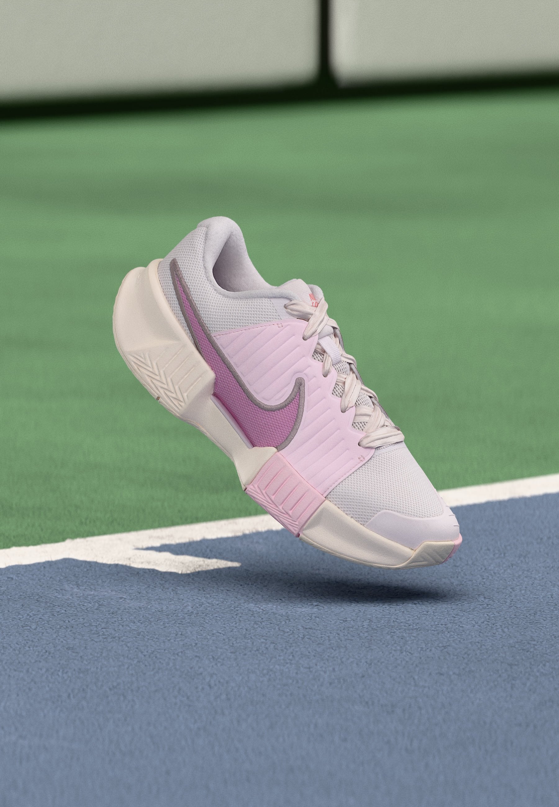 GP CHALLENGE PRO PREMIUM - Çok kortlu tenis ayakkabısı - inci pembesi/açık galibarda/pembe köpük/tebeşir