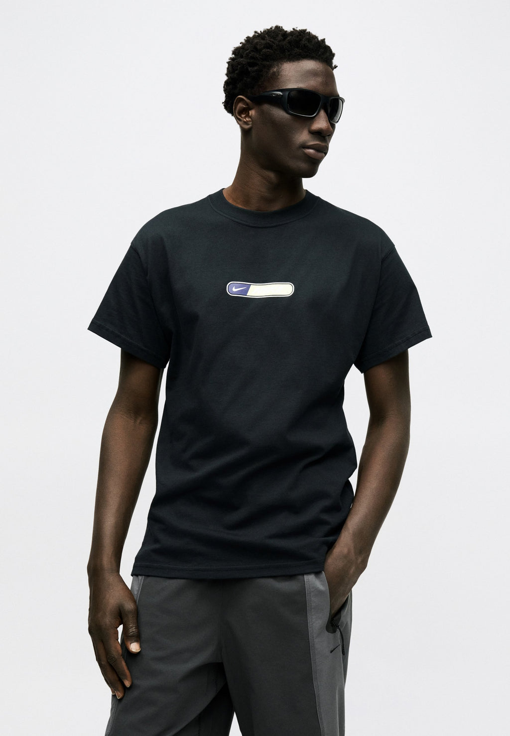Tracksuit bottoms - anthracite/iron grey/black