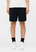 LOGO  - Shorts - deep navy