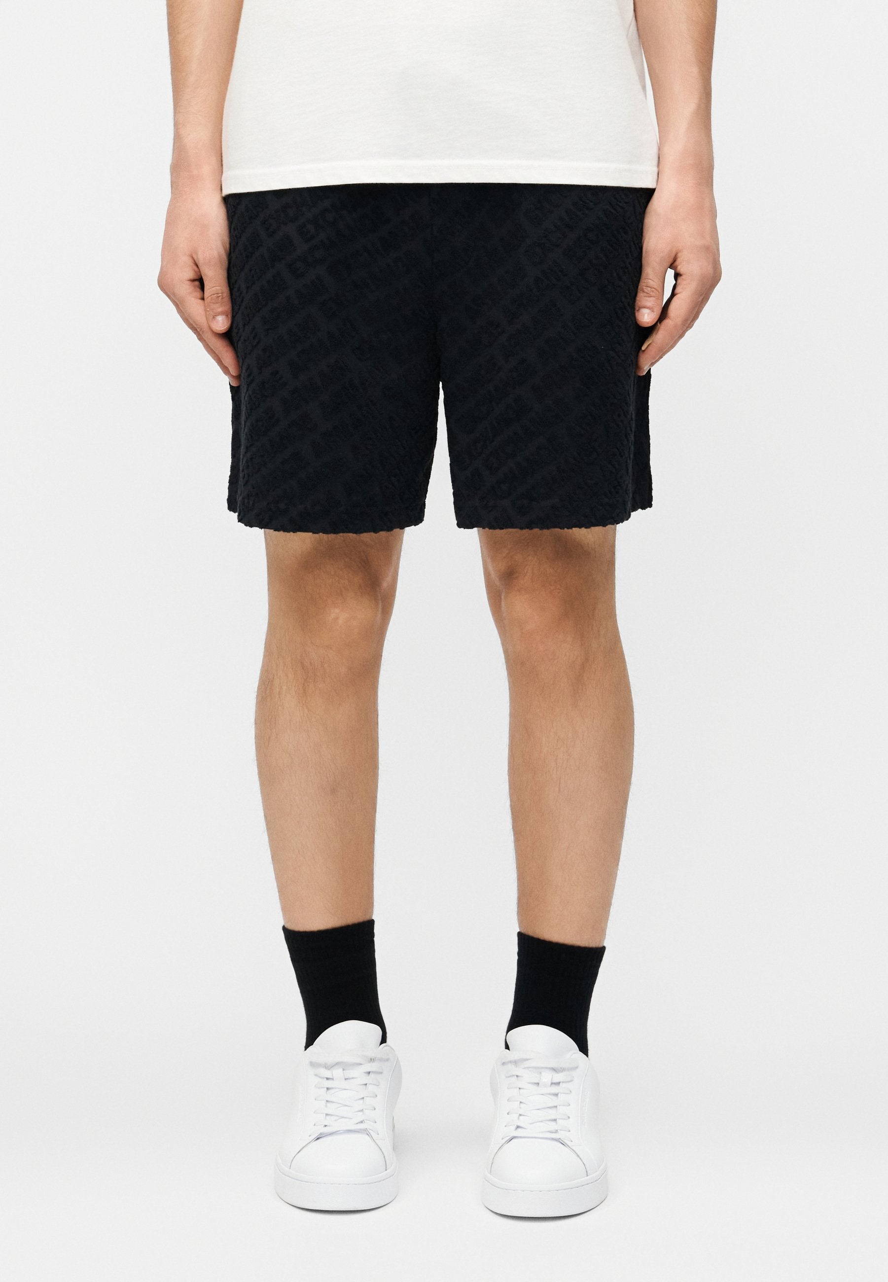 LOGO  - Shorts - deep navy