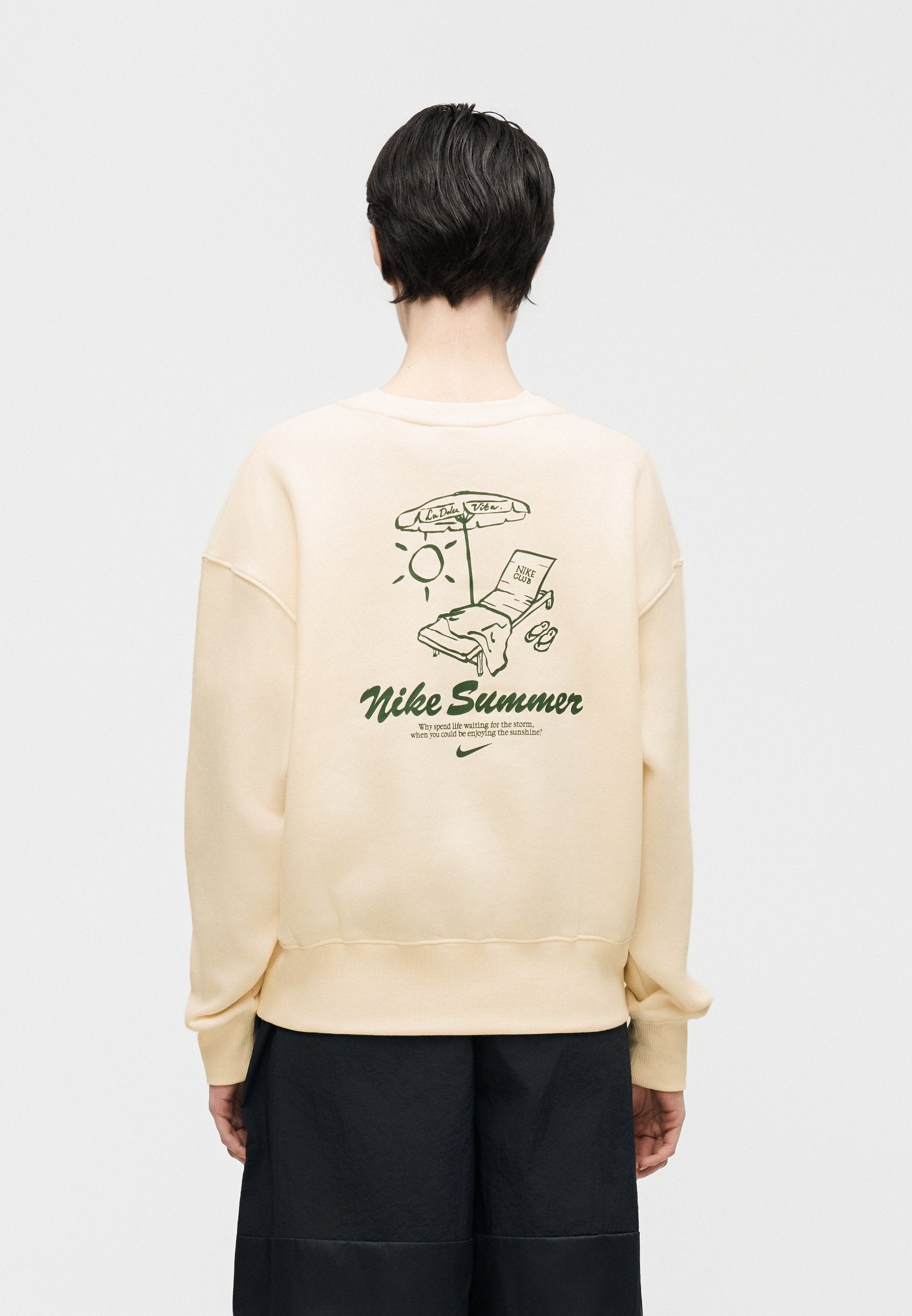 CREW - Sweatshirt - pale ivory