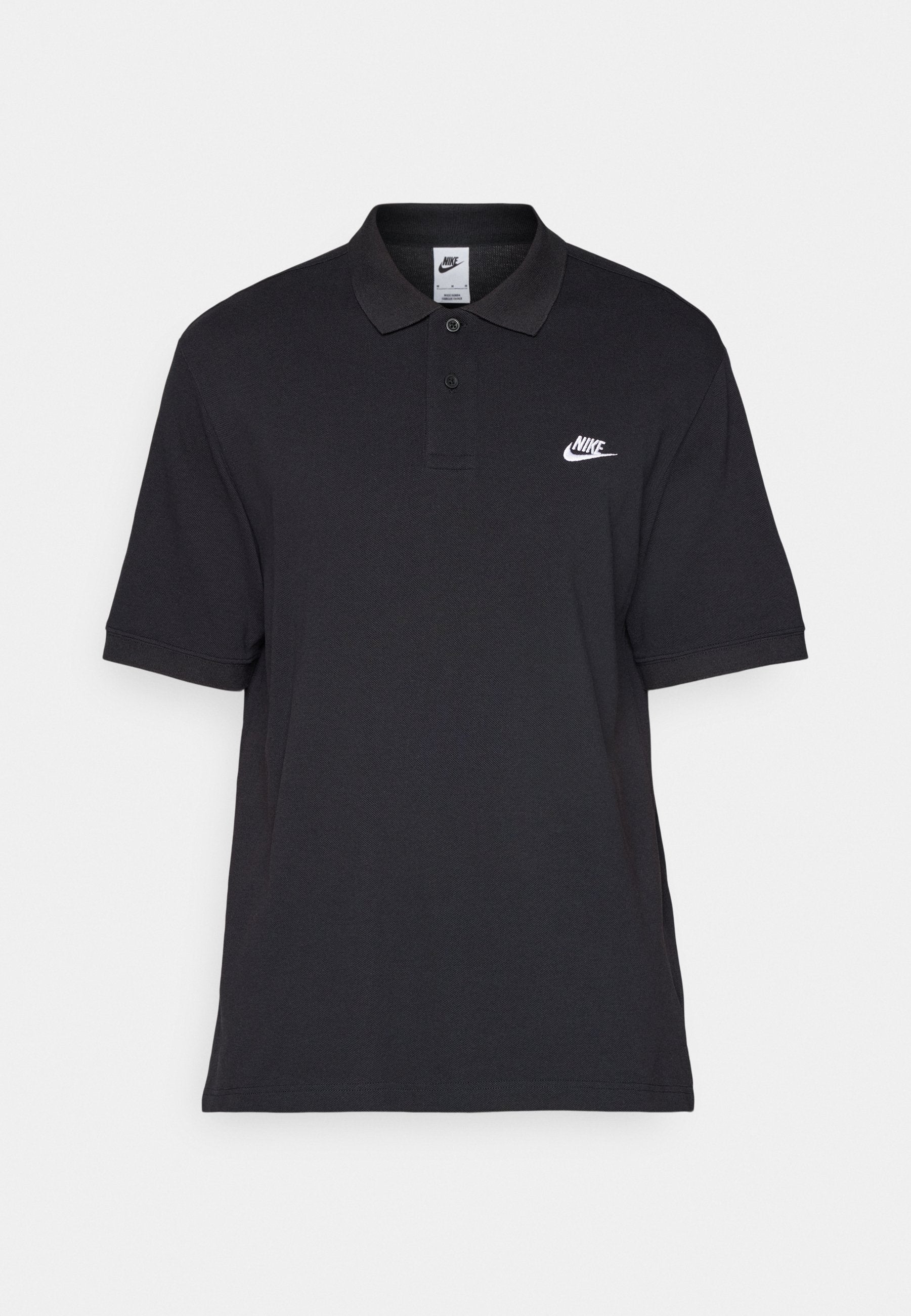Polo shirt - black/white