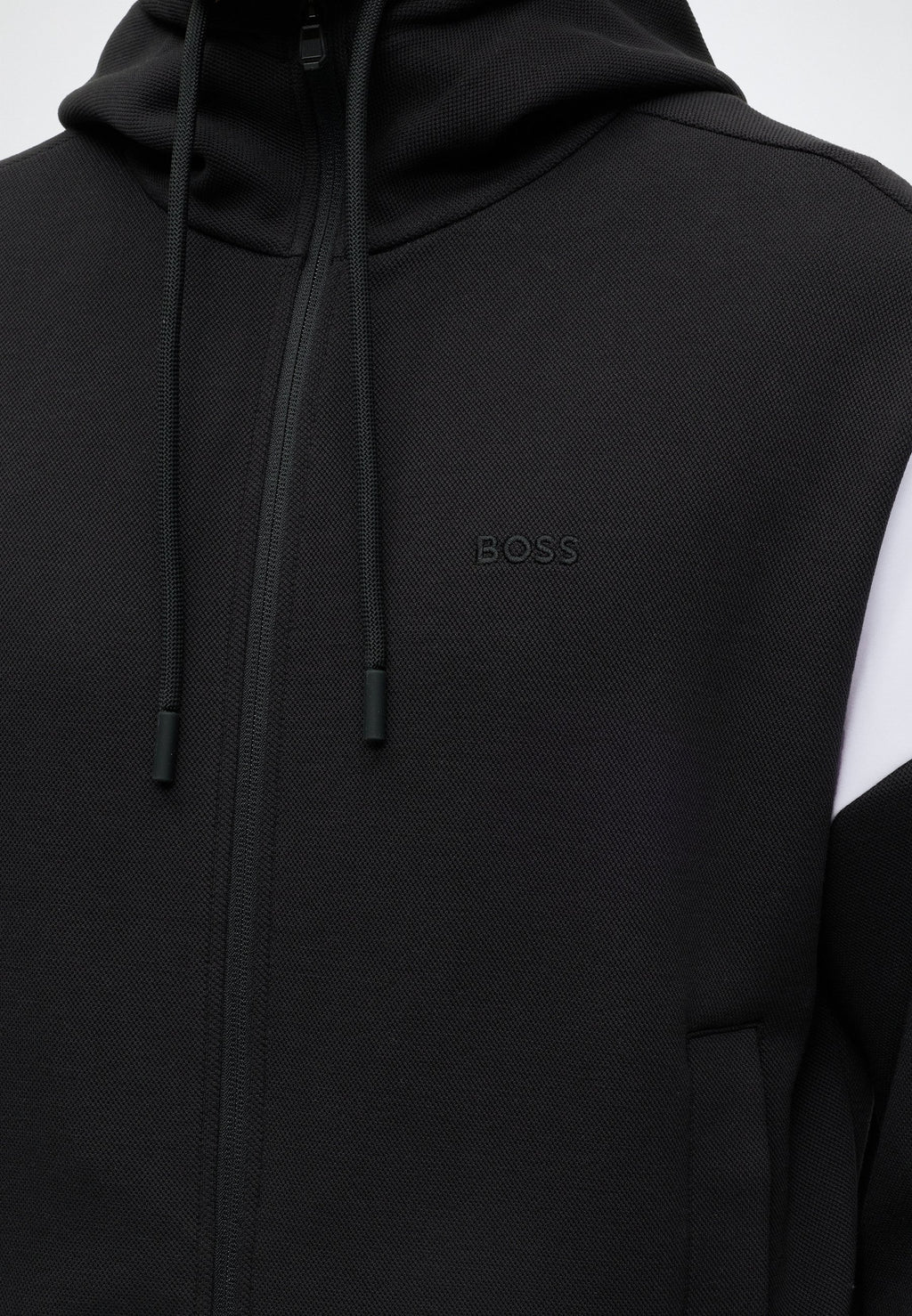 SW_UNION SAGGY - Zip-up sweatshirt - black
