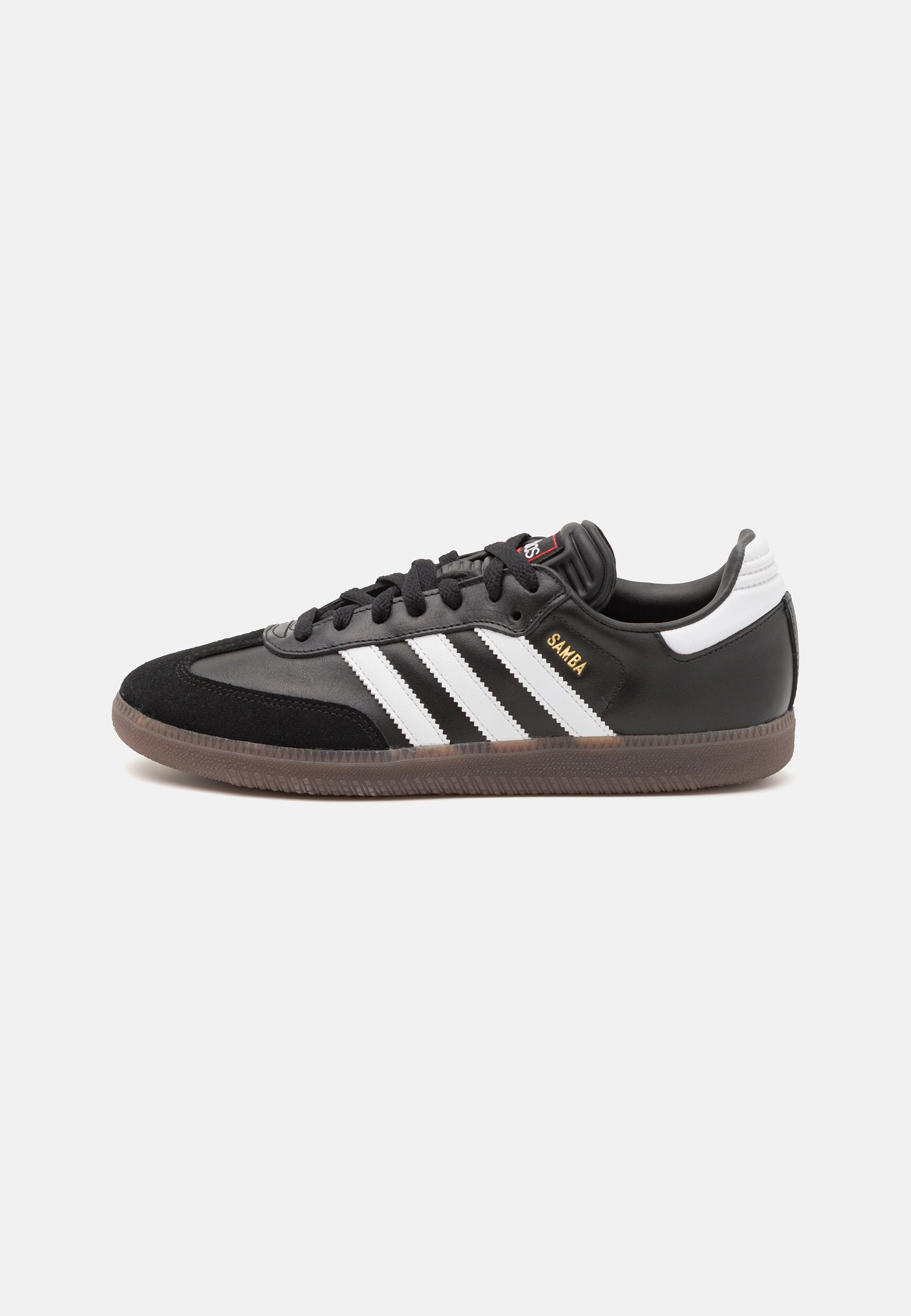SAMBA - Indoor football boots - core black/footwear white/vivid red