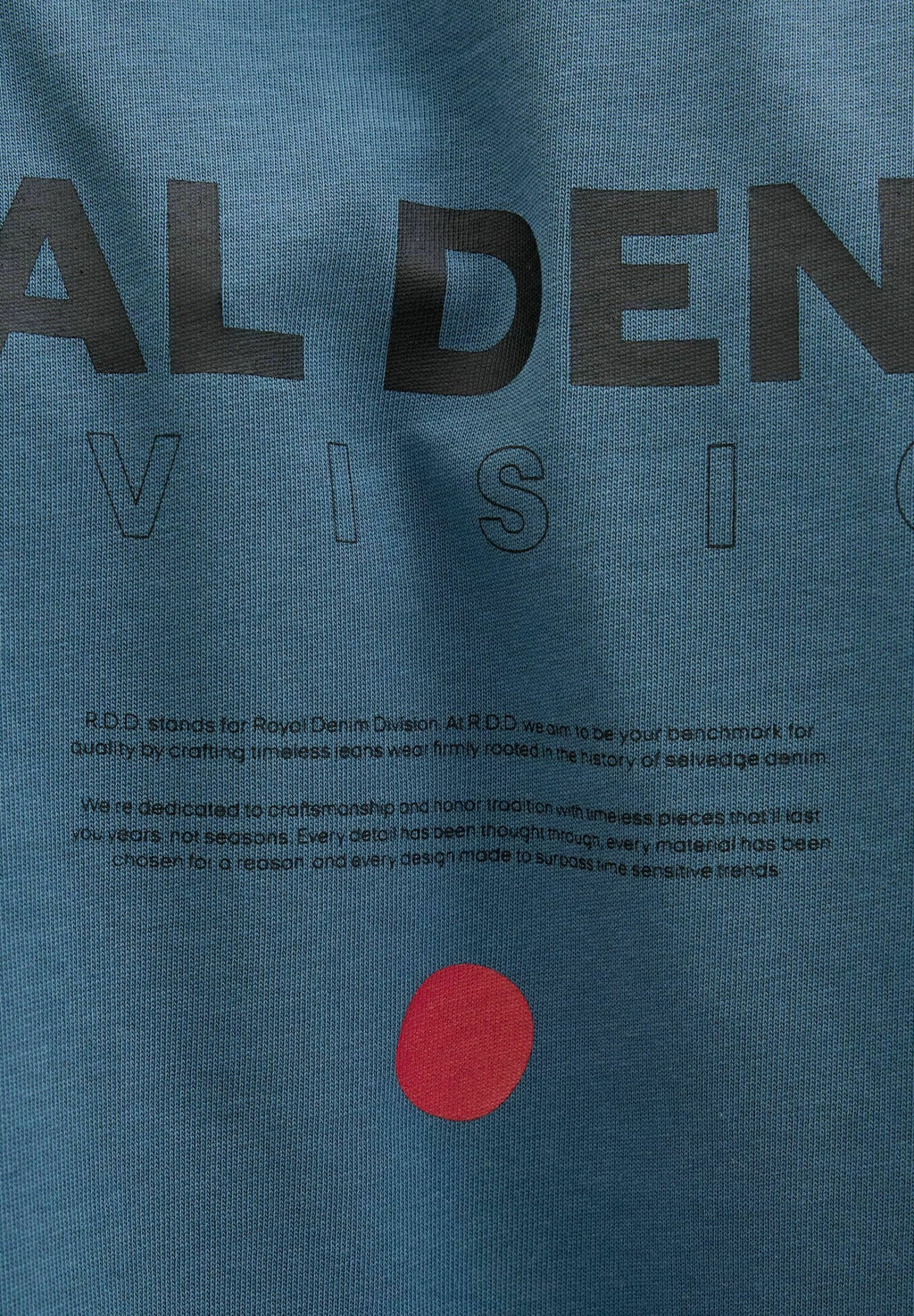 RDD - Print T-shirt - orion blue