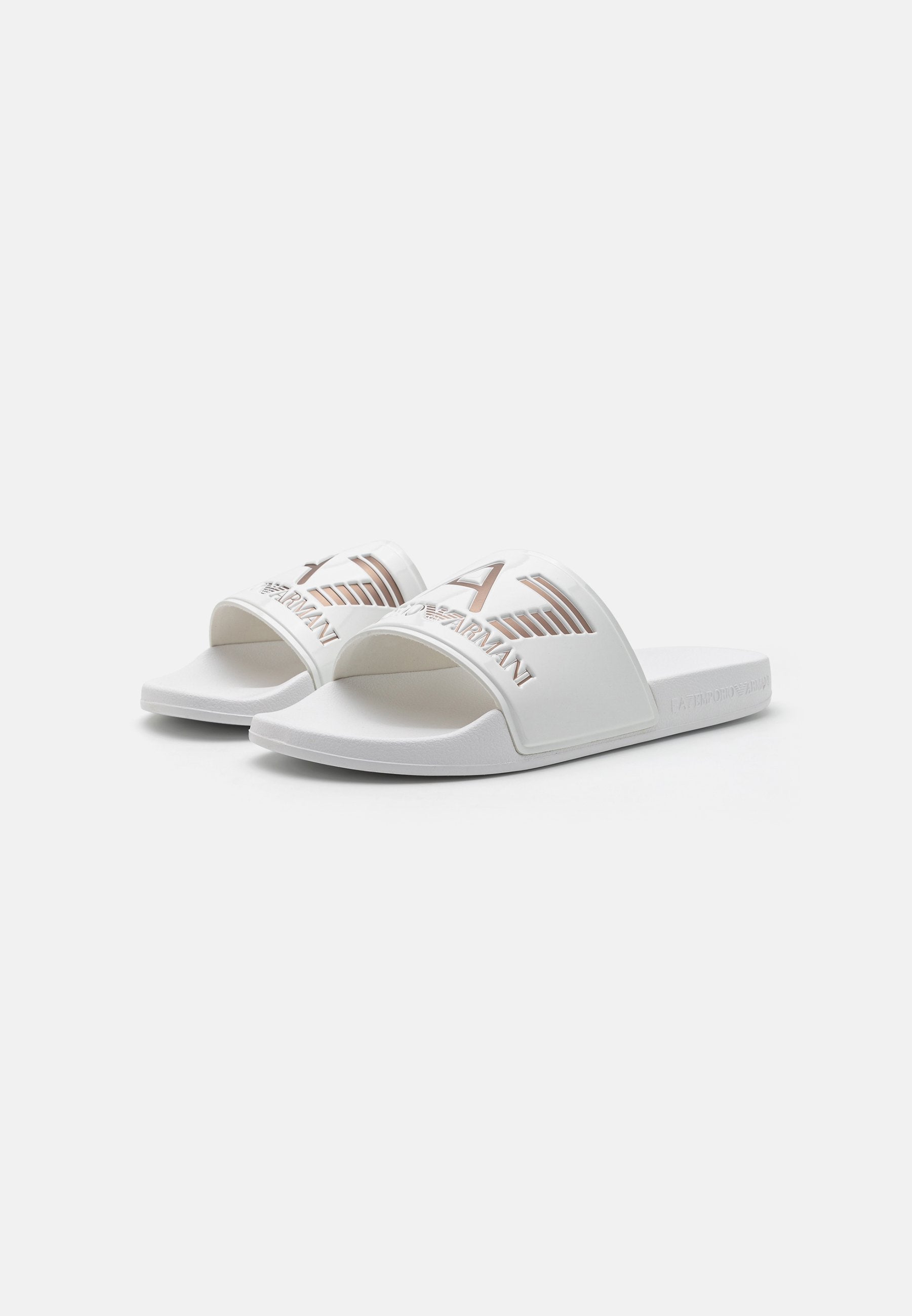 UNISEXE - Claquettes de piscine - blanc/rose