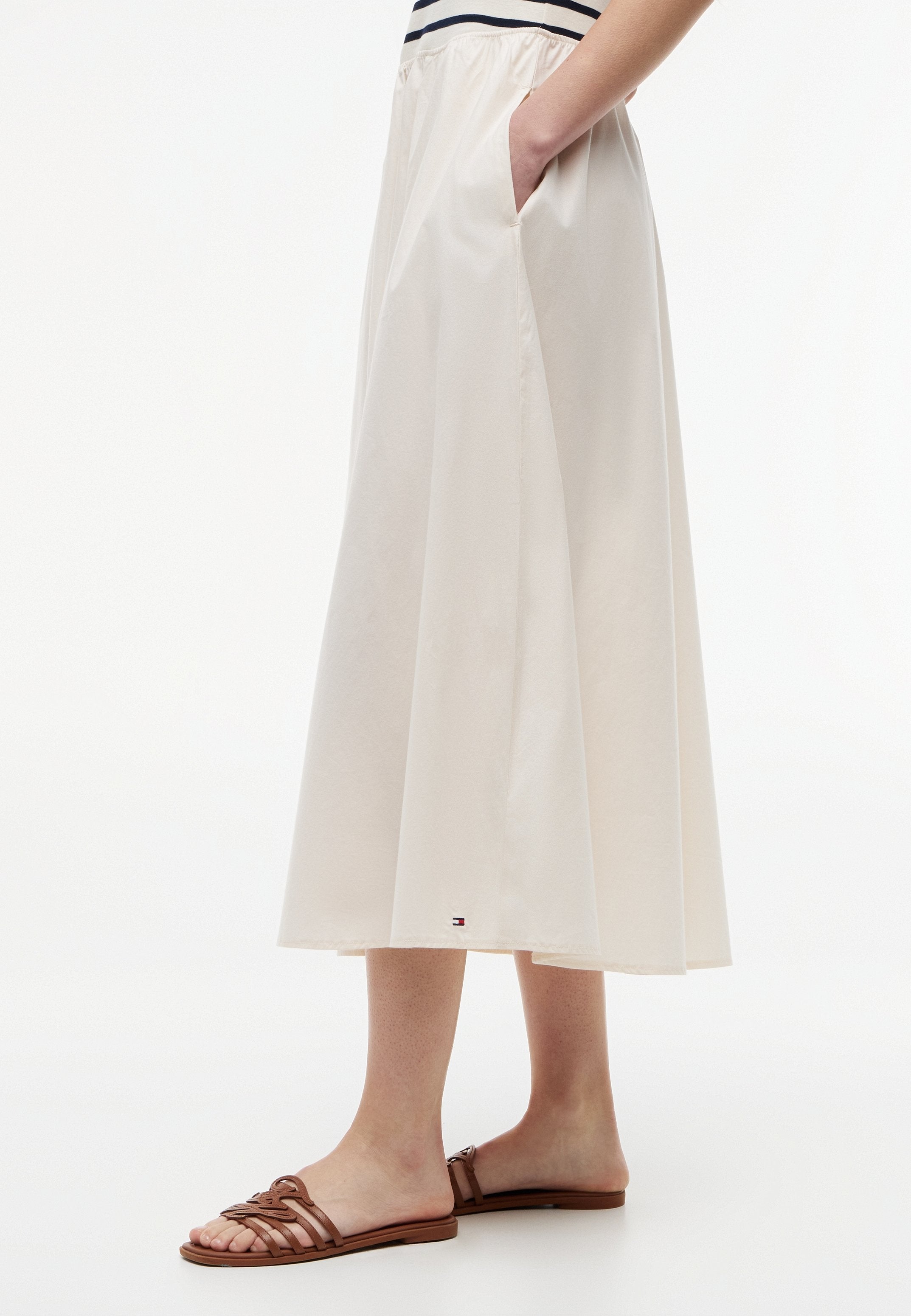 BUTTON DRESS - Day dress - calico/dark night navy
