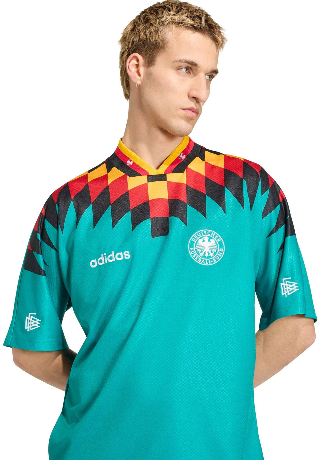 GERMANY AWAY 1994 - National team wear - power green