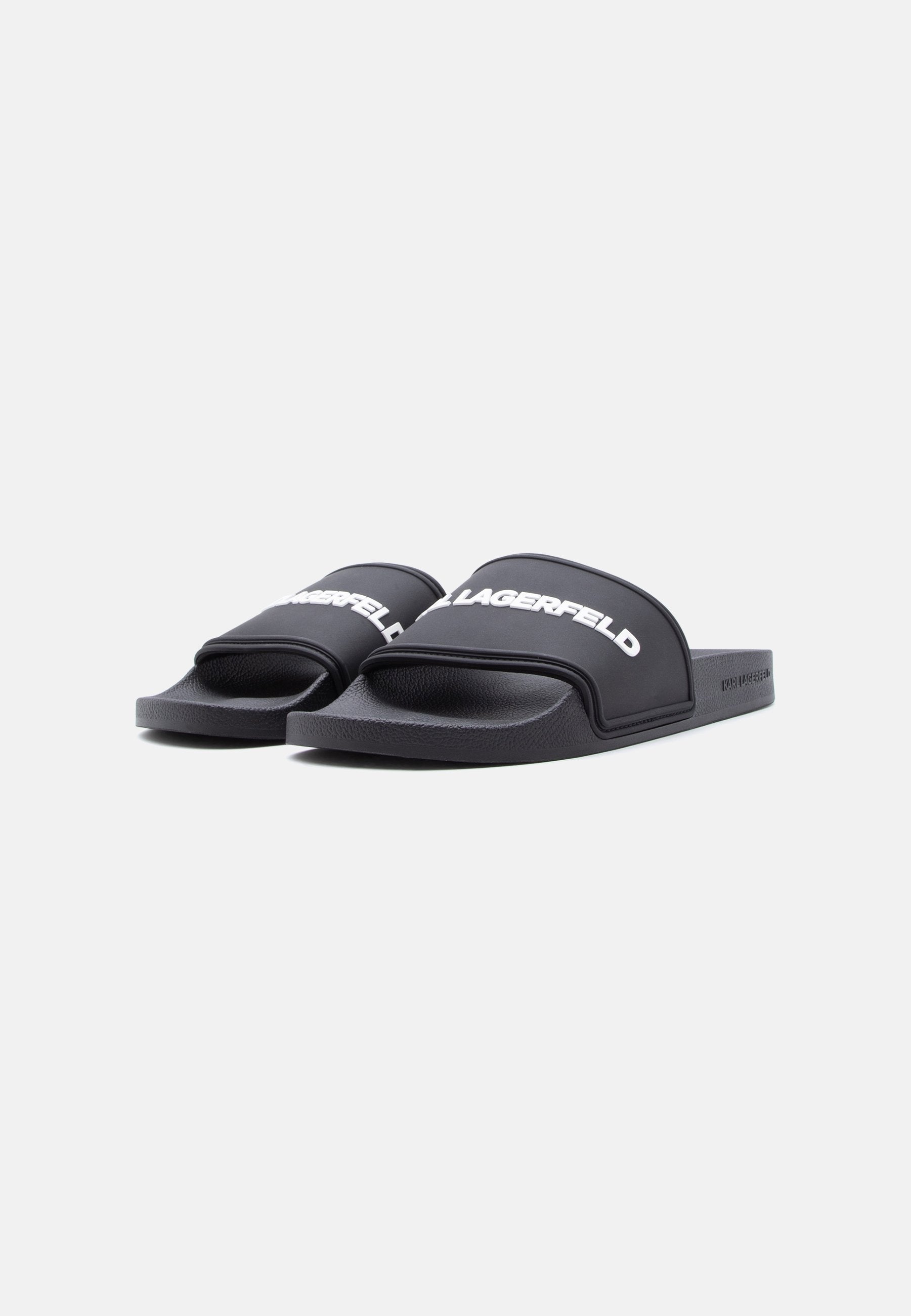 KONDO II LONG LOGO SLIDE - Mules - black