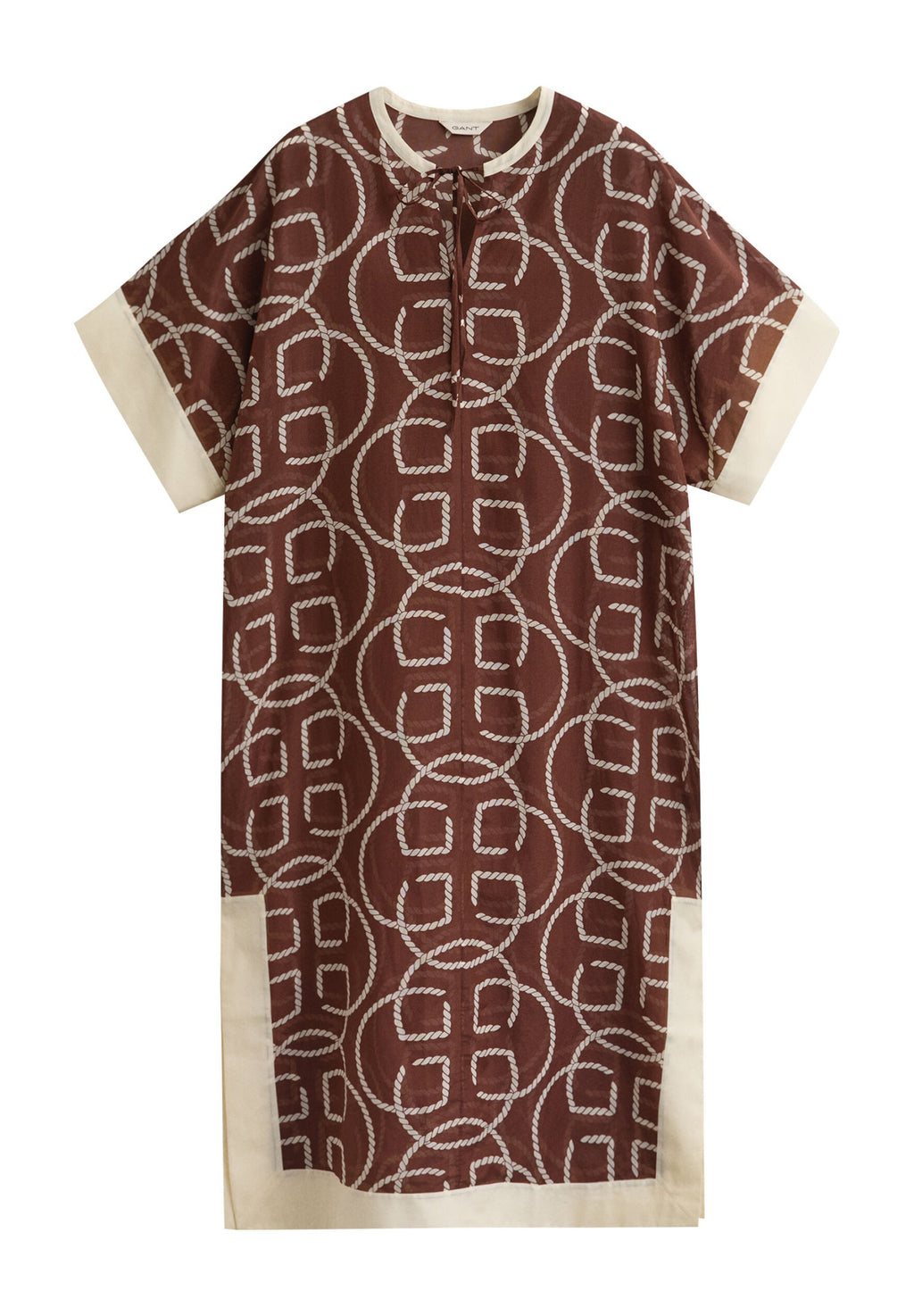 MONOGRAM PRINT CAFTAN - Maxi dress - fresh soil