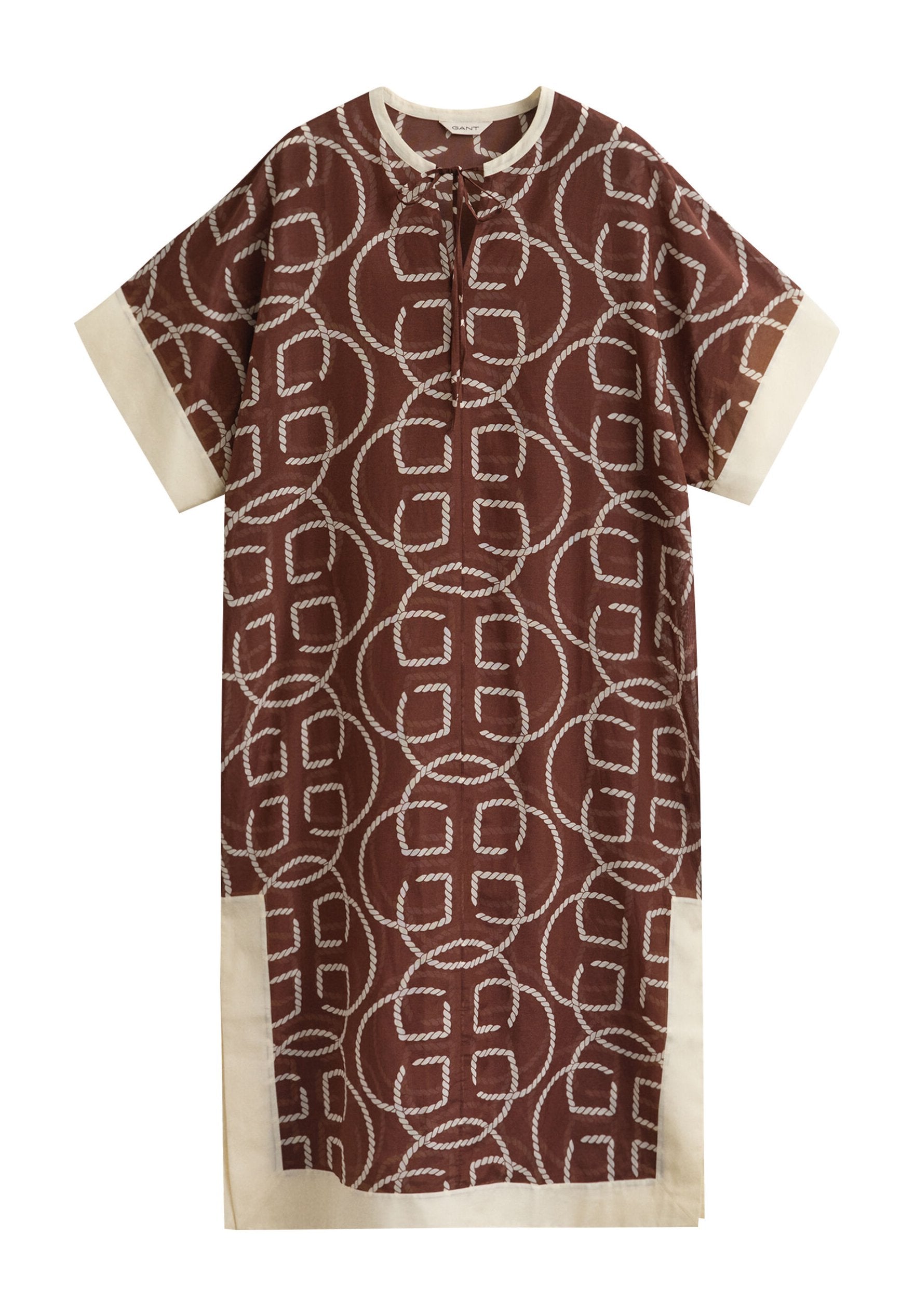 MONOGRAM PRINT CAFTAN - Maxi dress - fresh soil