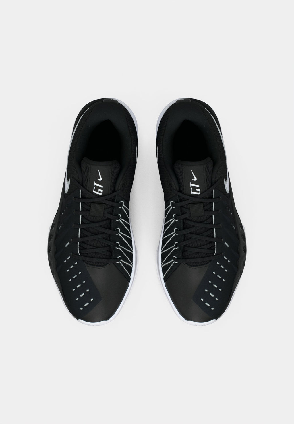 AIR ZOOM GT CUT ACADEMY UNISEX - Basketball shoes - black/white/pure platinum-coloured