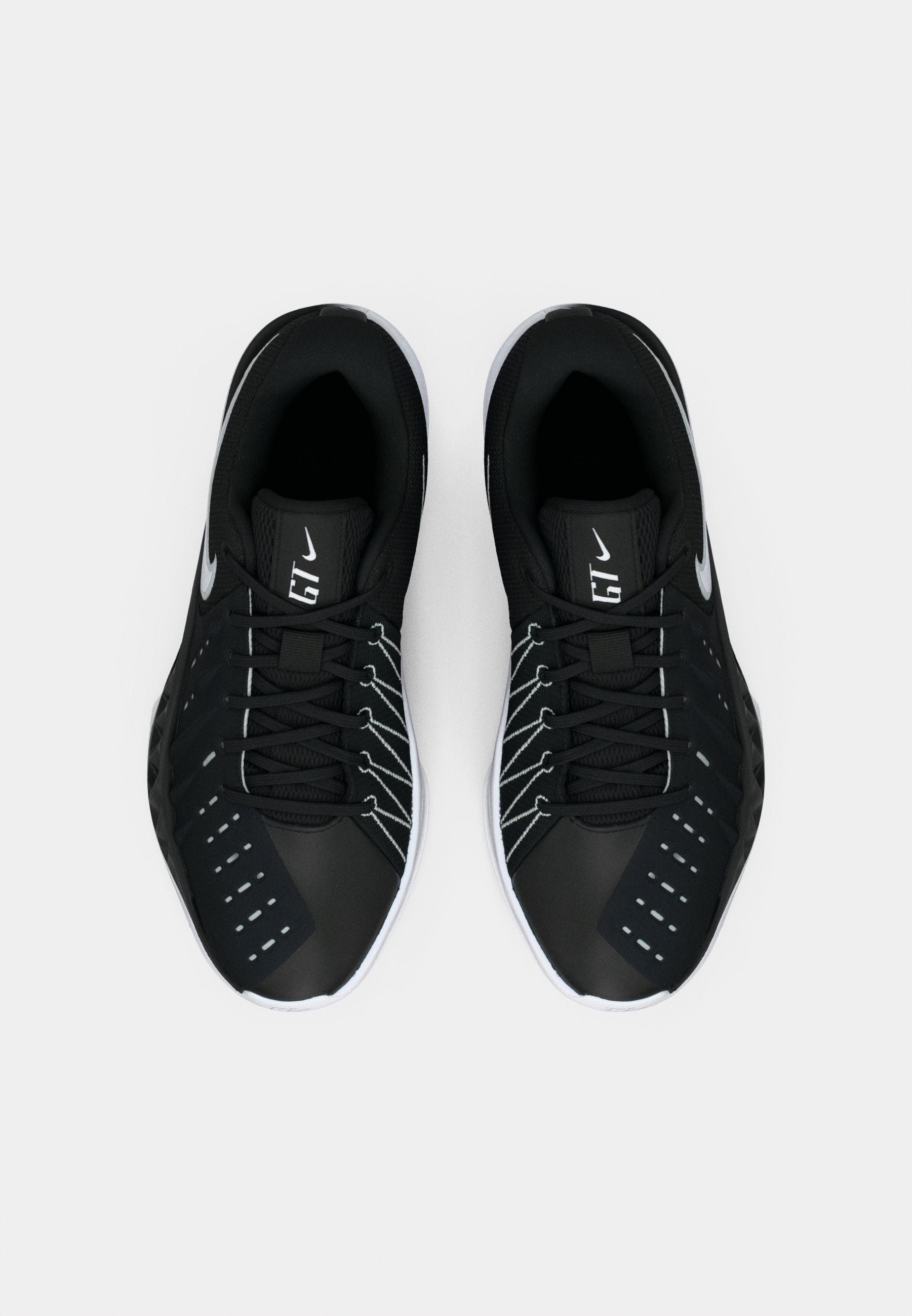 AIR ZOOM GT CUT ACADEMY UNISEX - Basketball shoes - black/white/pure platinum-coloured
