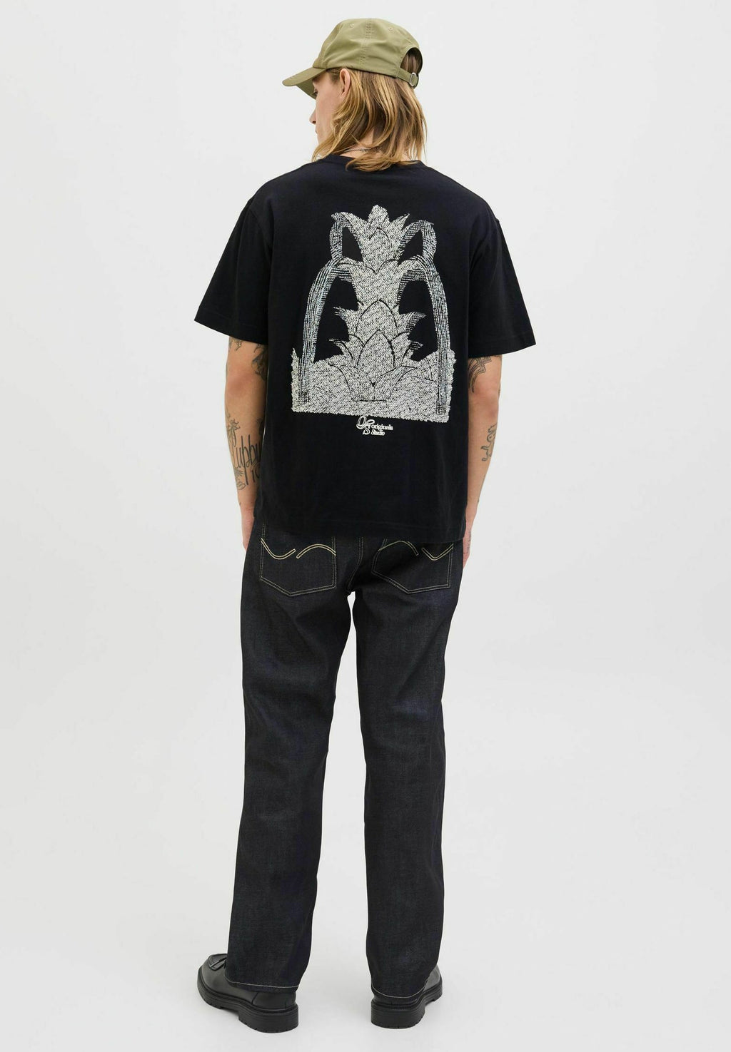 T- - Print T-shirt - black