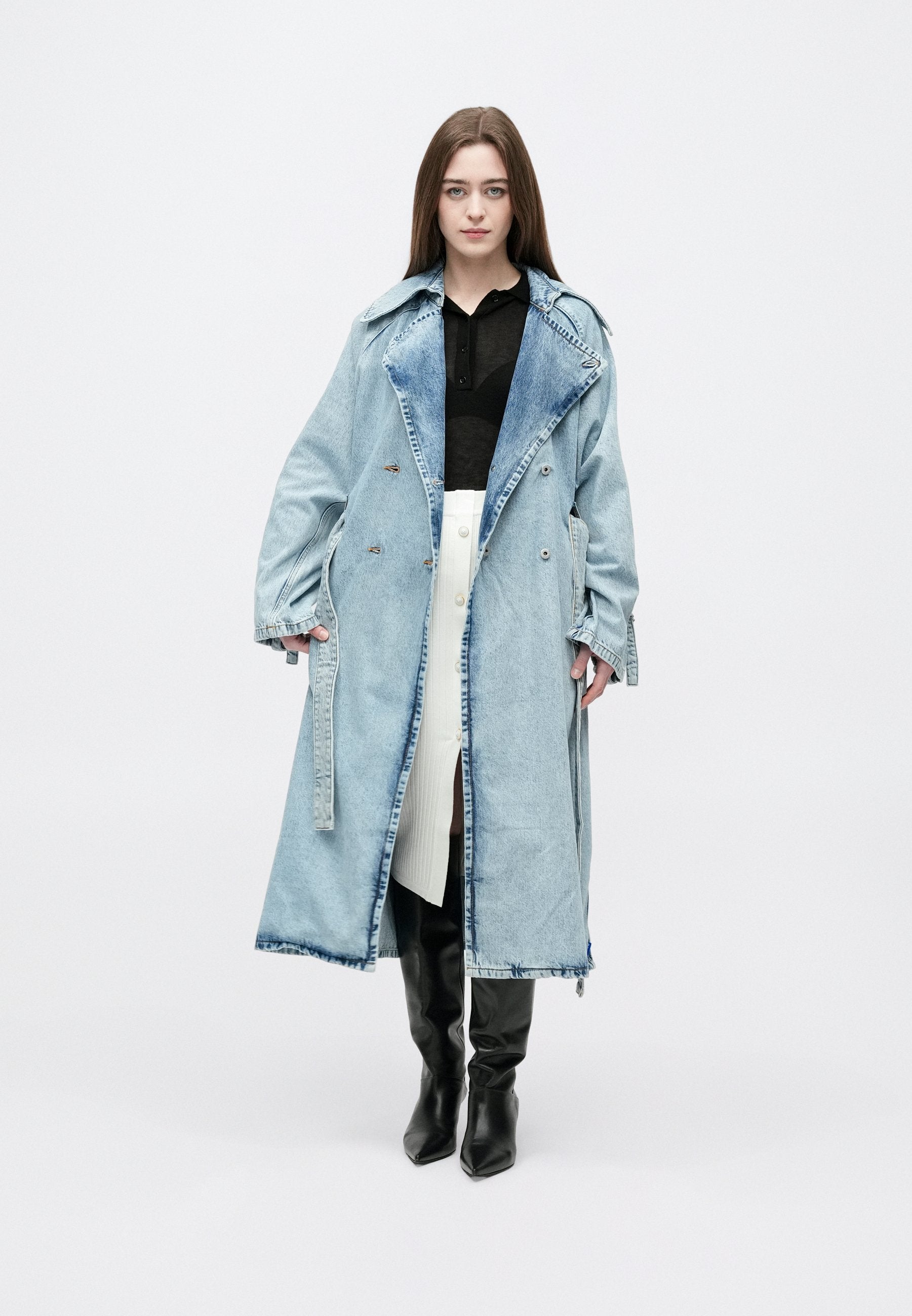 GARENA - Trenchcoat - turquoise/aqua