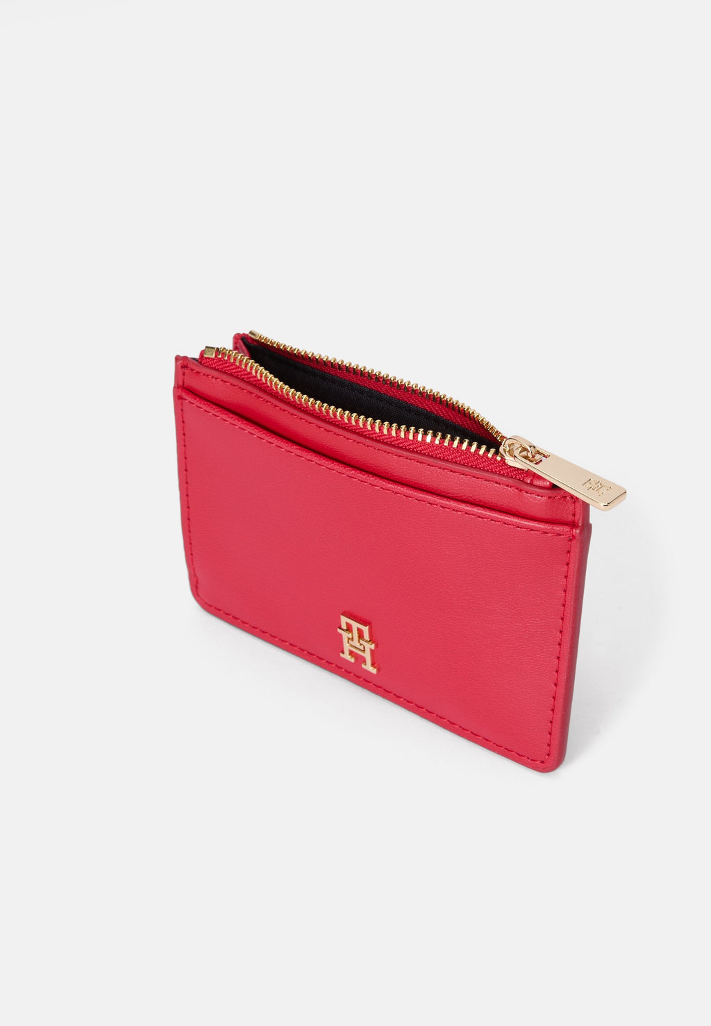 HILFIGER ICON ZIP CREDIT CARD HOLDER - Wallet - primary red