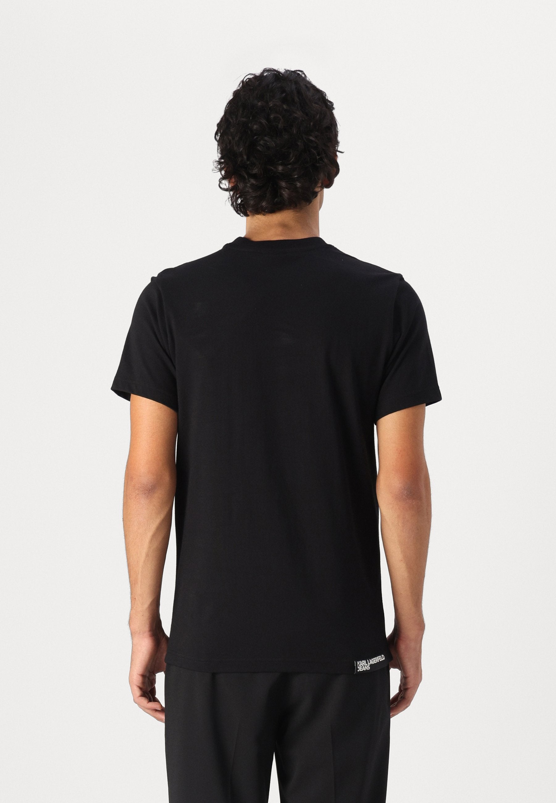 SLIM GRAPHIC  - Print T-shirt - black