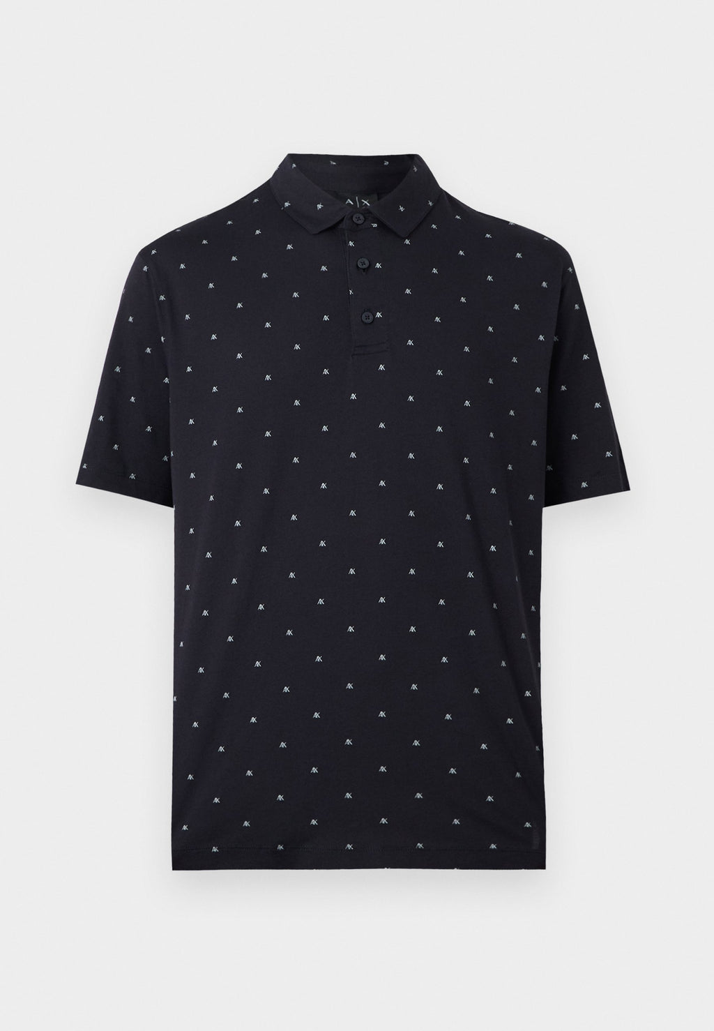 AX LOGO POLO SHIRT REGULAR FIT - Polo shirt - deep navy