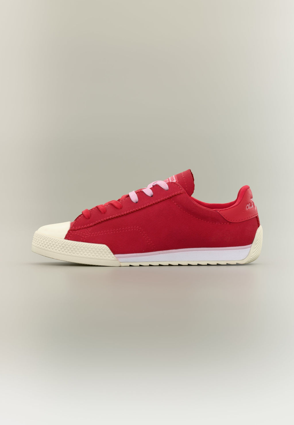 CHUCK TAYLOR UNISEX - Trainers - red/new found bloom/egret