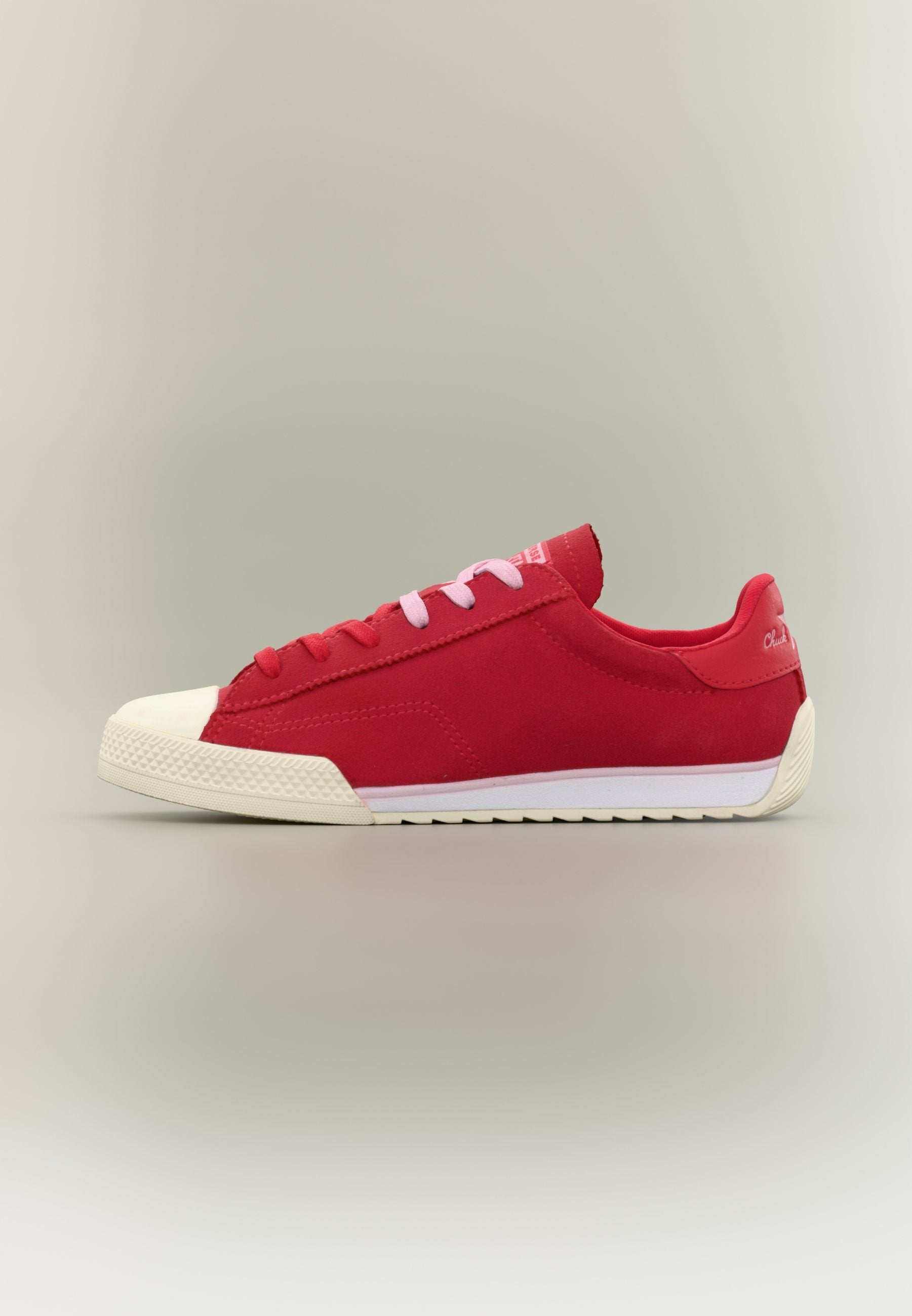 CHUCK TAYLOR UNISEX - Trainers - red/new found bloom/egret