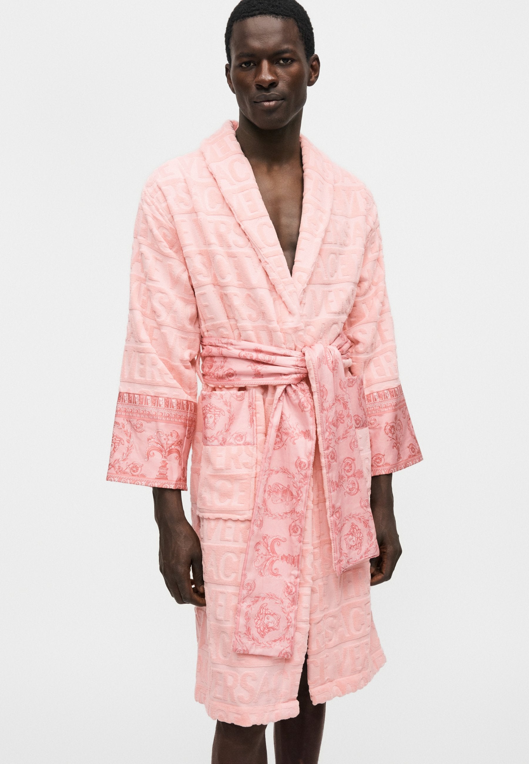 BAROQUE HEART BAROQUE UNISEX - Dressing gown - pink