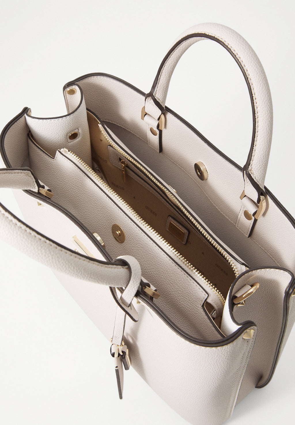 MERIDIAN GIRLFRIEND SATCHEL - Handbag - ivory