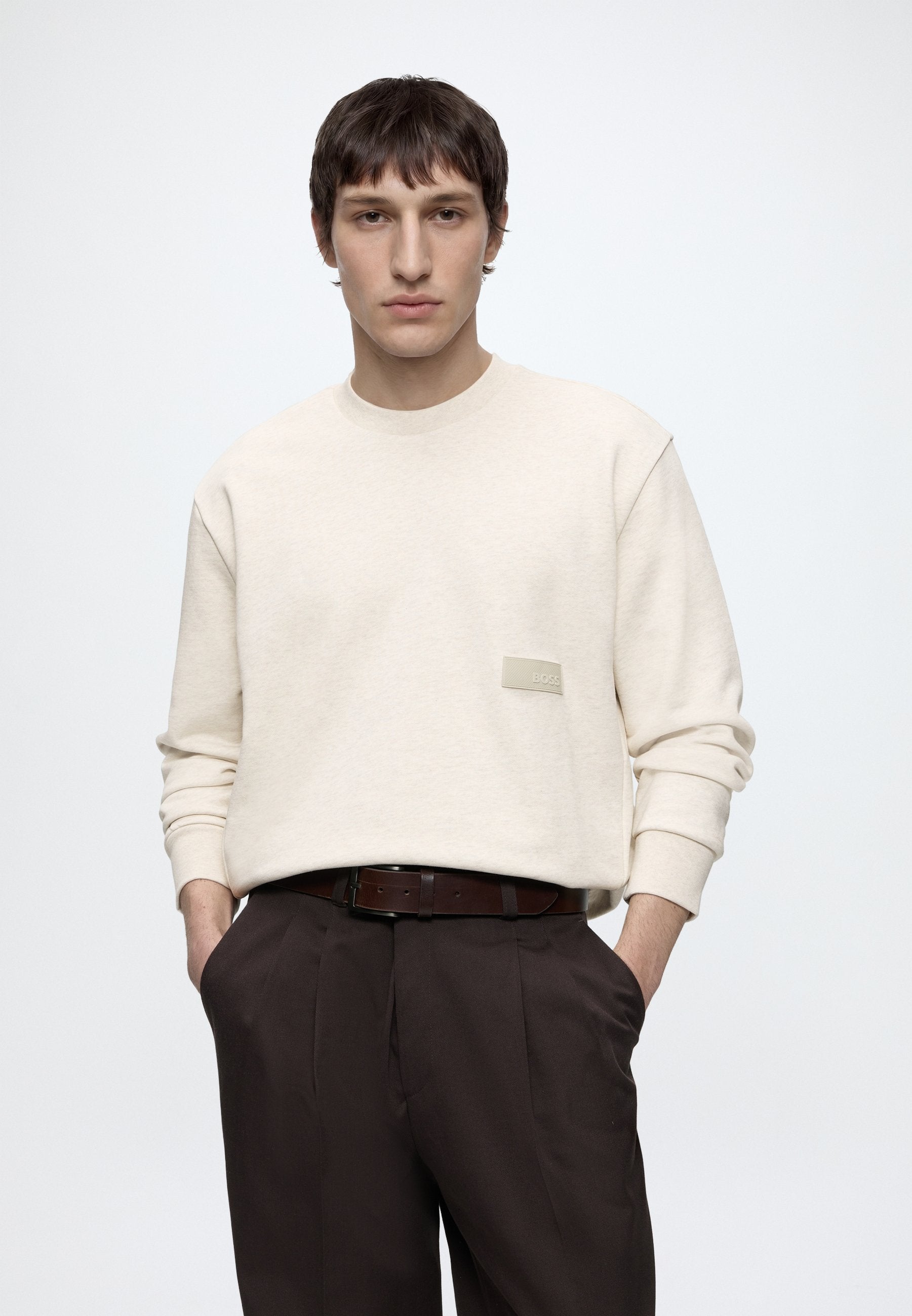 CREWNECK - Sweatshirt - open white