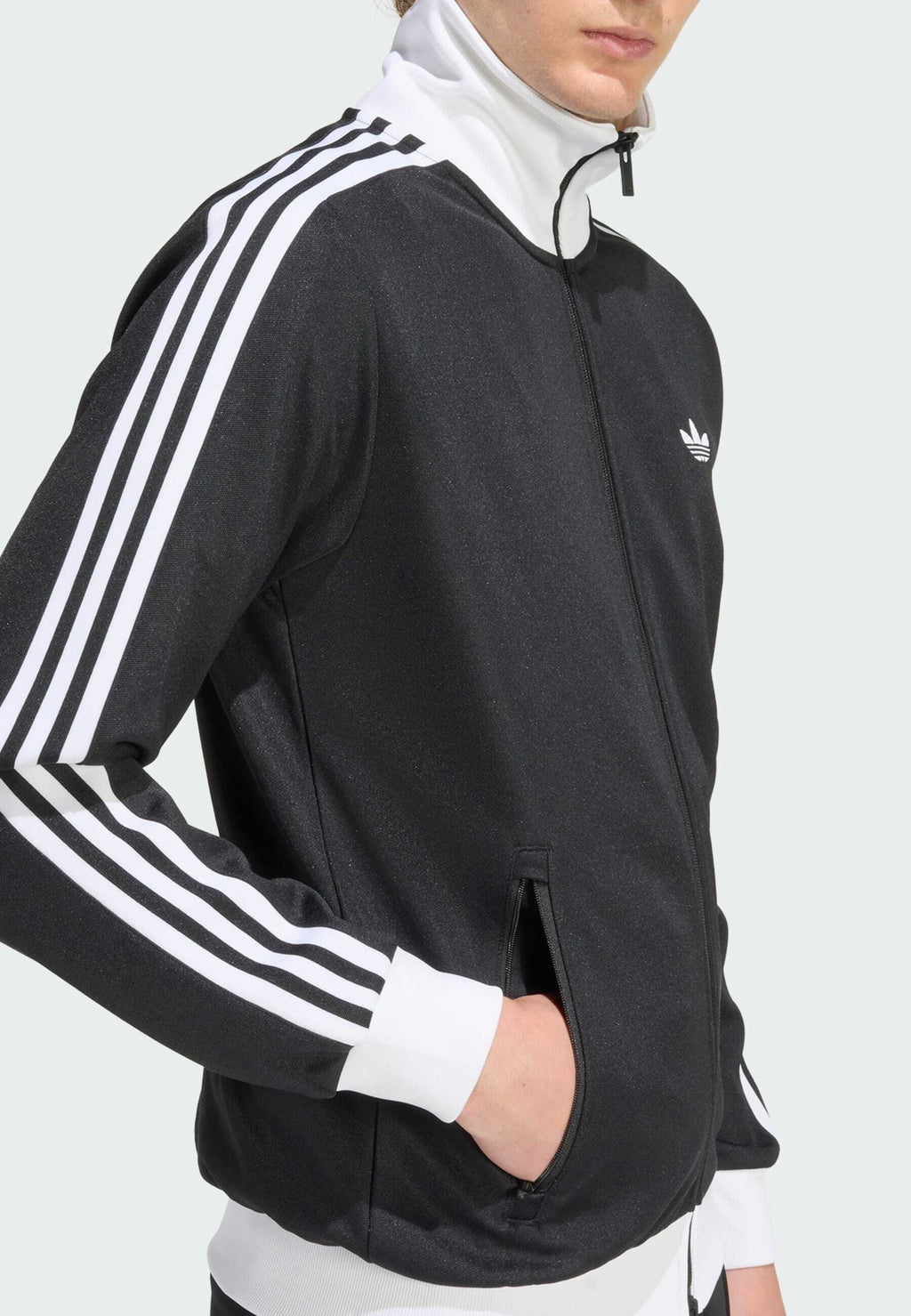 BECKENBAUER TT - Zip-up sweatshirt - black