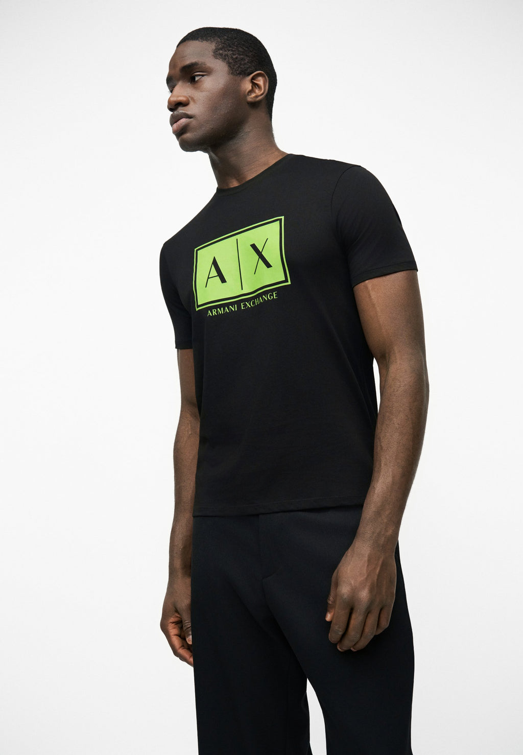 Print T-shirt - black