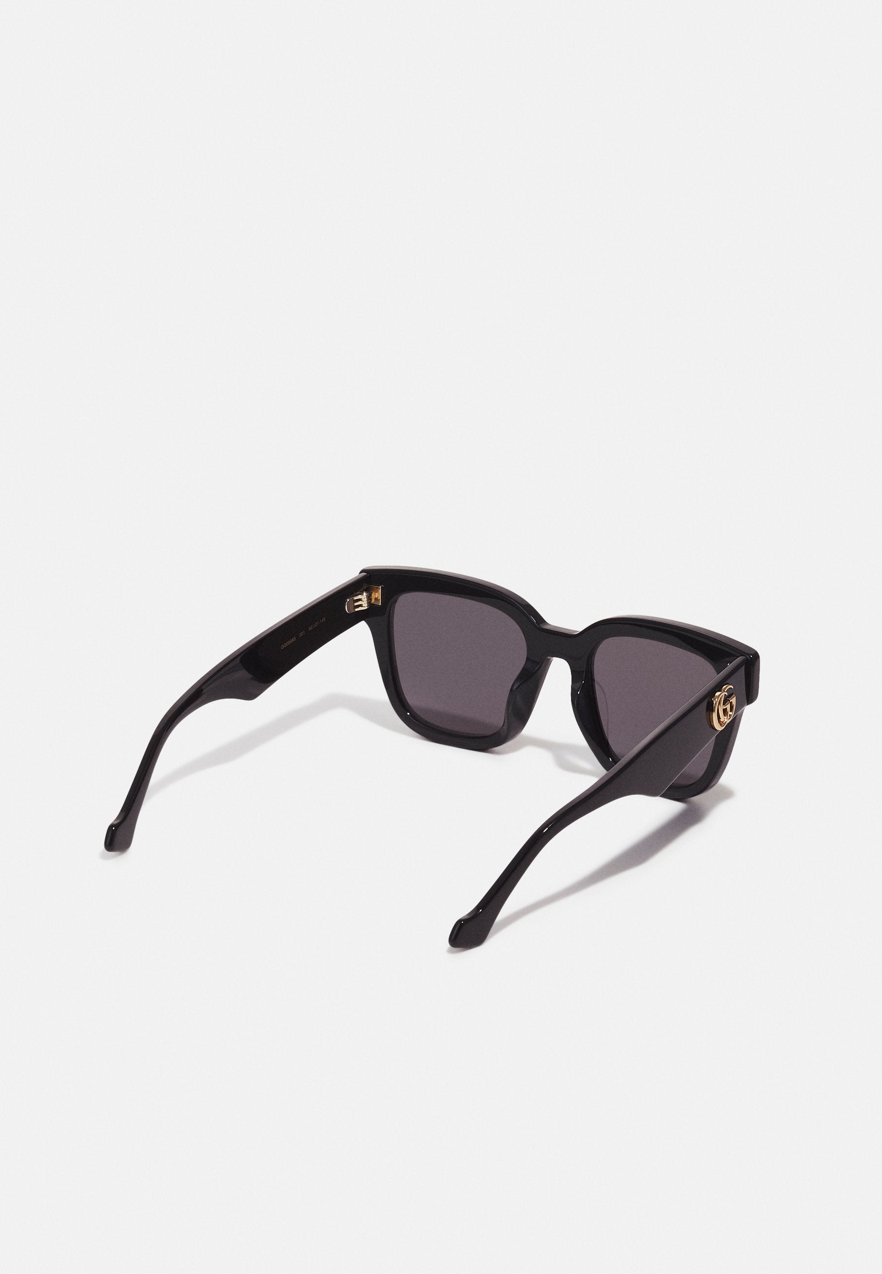 GG CAT-EYE SQUARE SUNGLASSES - Sunglasses - black/grey