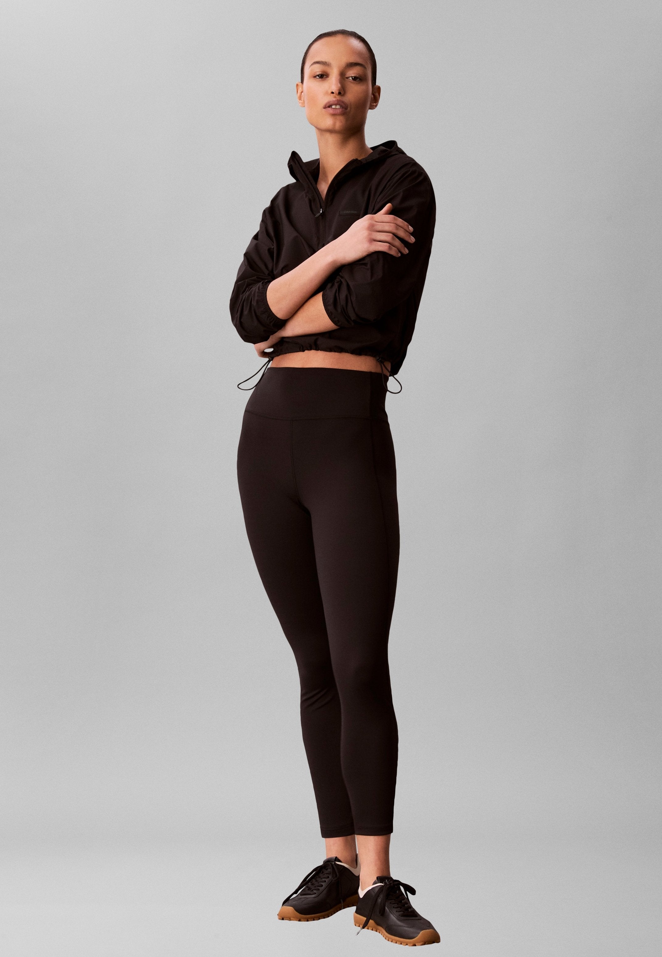 ICON SPORT 7/8 W POCKET  - Leggings - Trousers - black