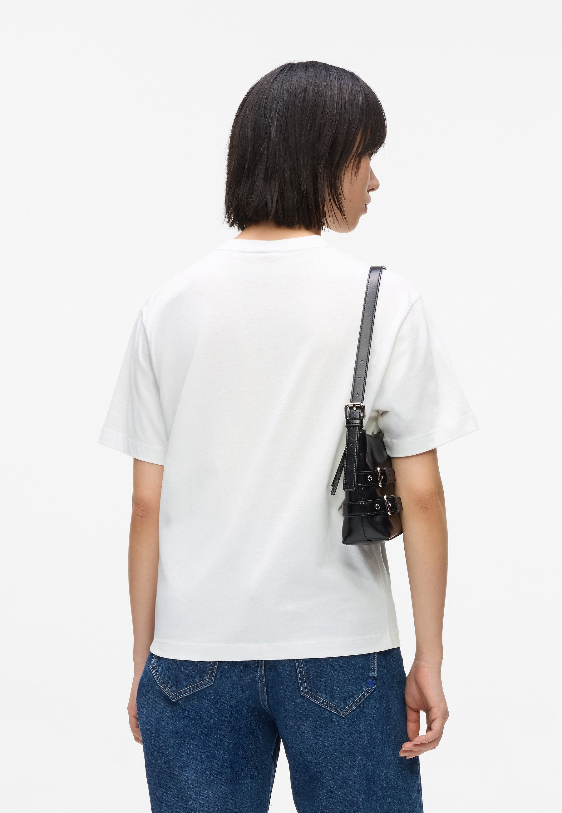 LOGO TEE - Print T-shirt - white