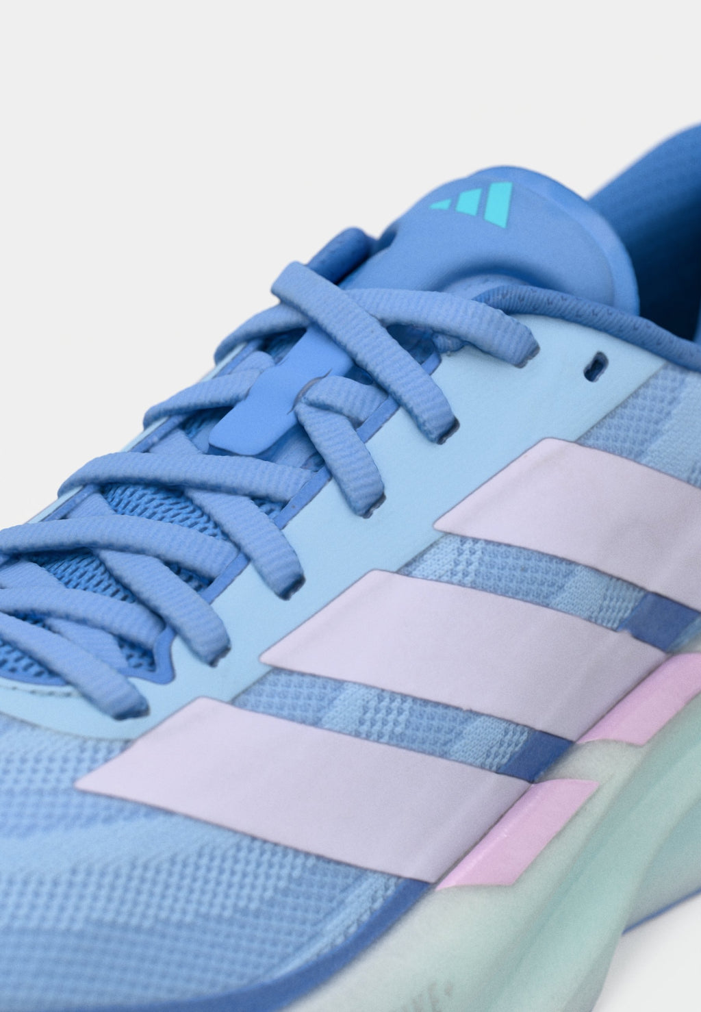 SUPERNOVA GLIDE W - Chaussures de running sur route - glow blue/ice lavender/blue fusion
