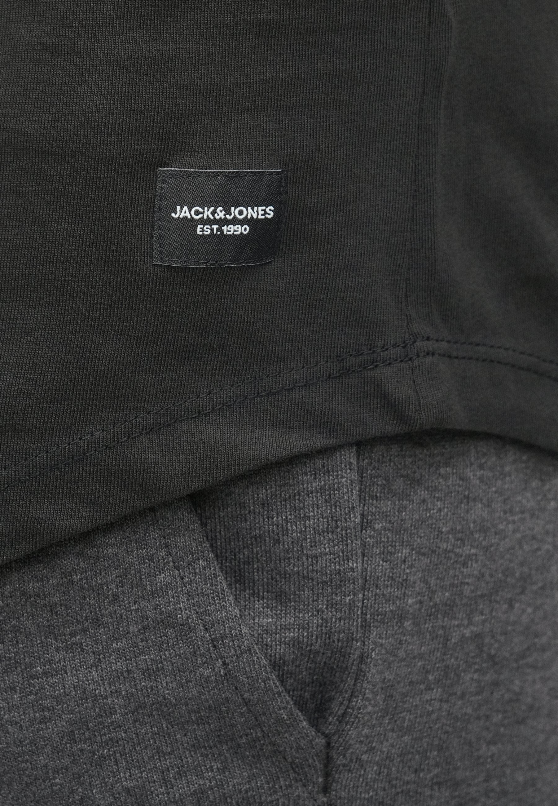 JJENOA TEE CREW NECK - Basic T-shirt - schwarz