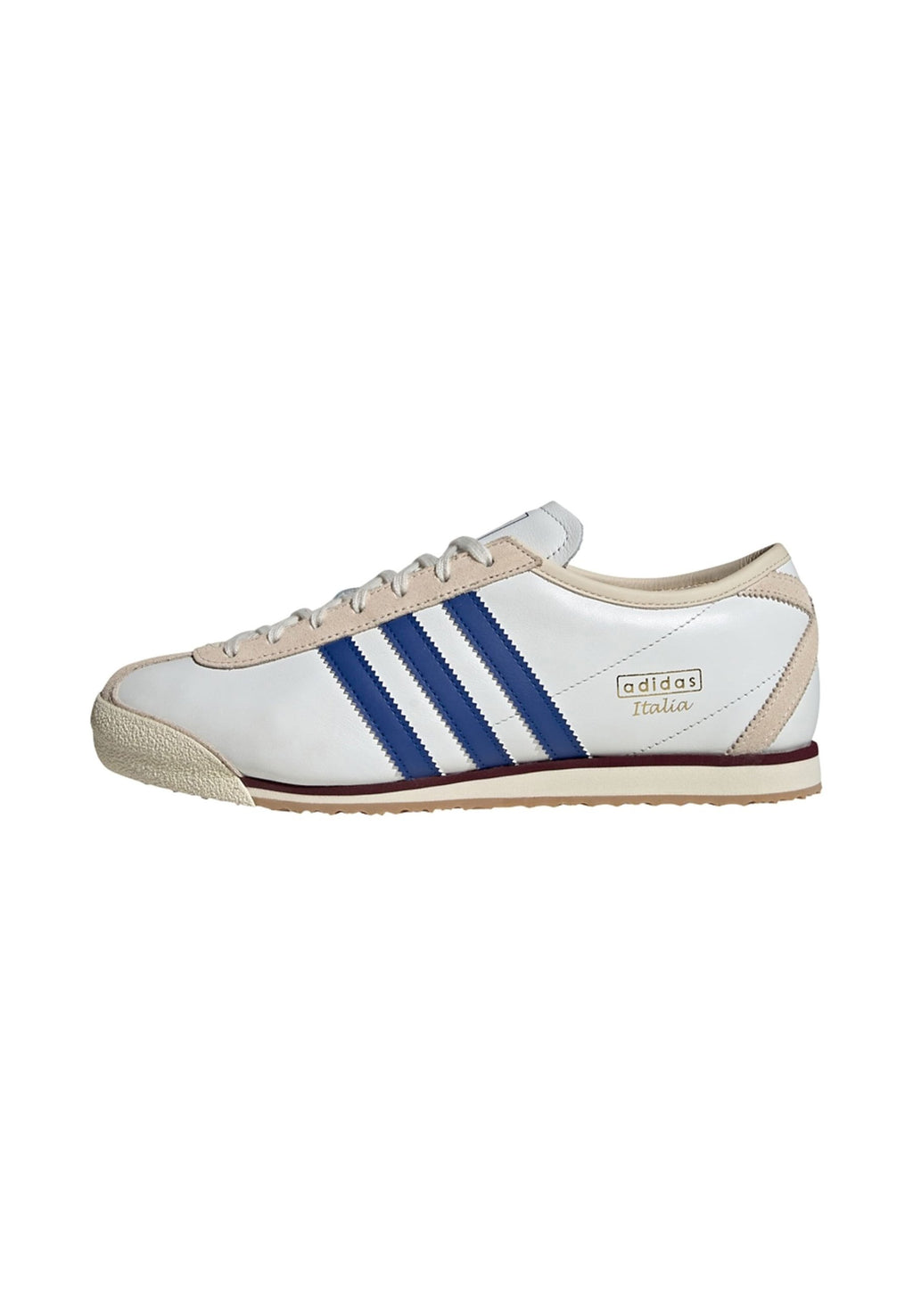 ITALIA ANNÉES 70 - Baskets - blanc noyau bleu roi blanc