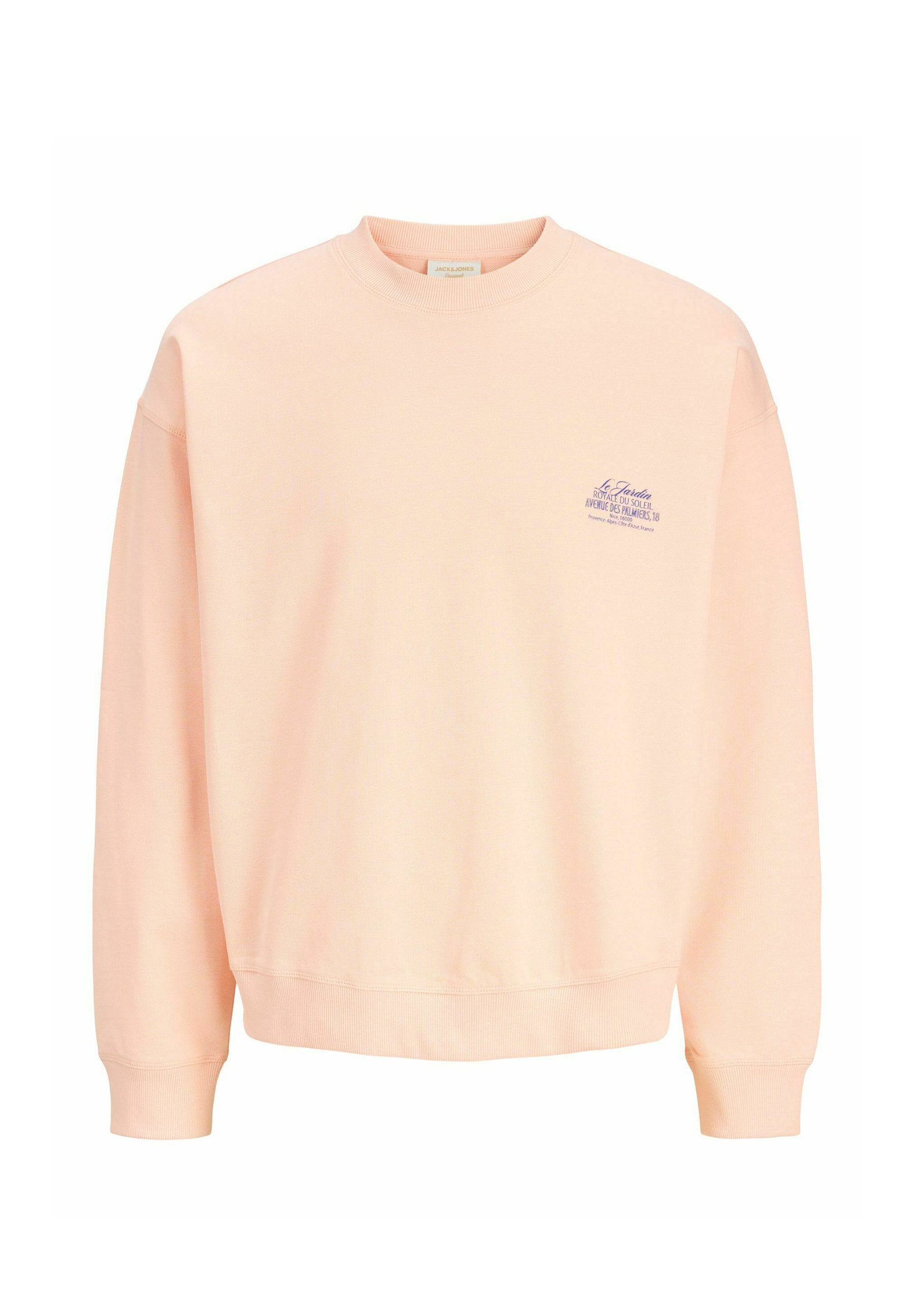 Sweatshirt - peach melba