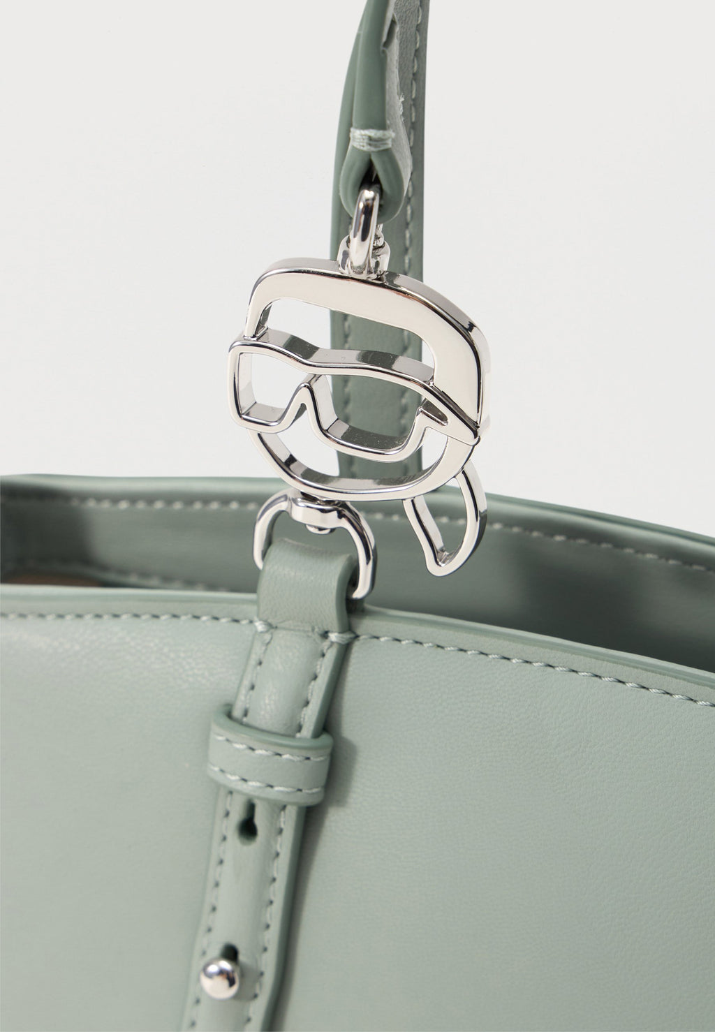 IKON SMOOTH OUTLINE - Handbag - spring mint