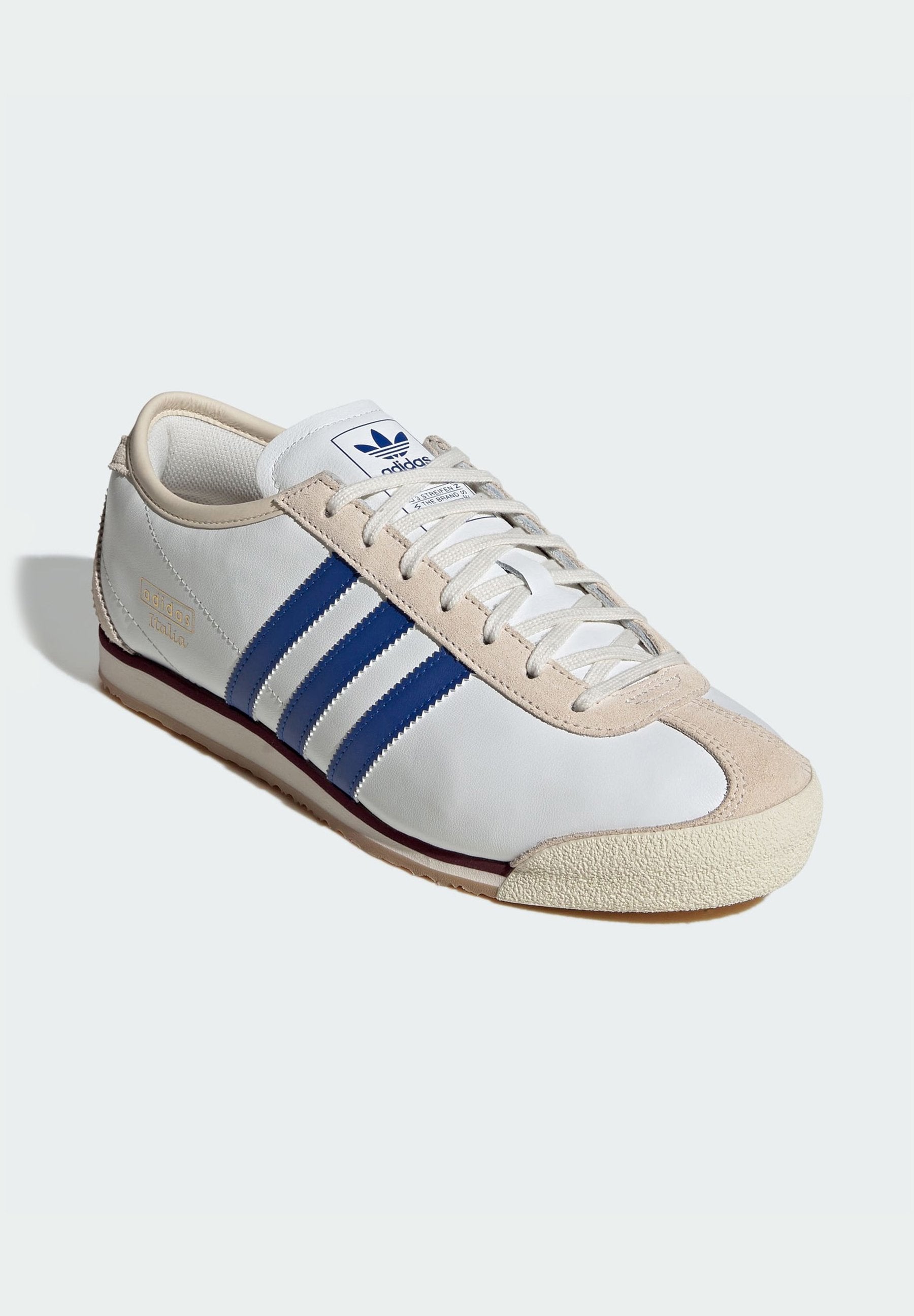 ITALIA ANNÉES 70 - Baskets - blanc noyau bleu roi blanc