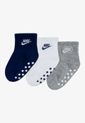 CORE FUTURA GRIPPER UNISEX 3 PACK - Chaussettes - blue void