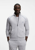 BOSS MIX&MATCH JACKET Z - Zip-up sweatshirt - light grey three