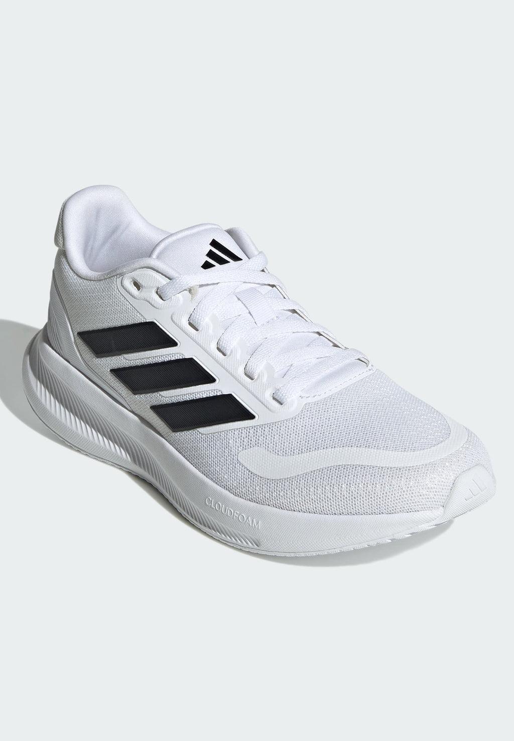 Road running shoes - cloud white   core black   core black