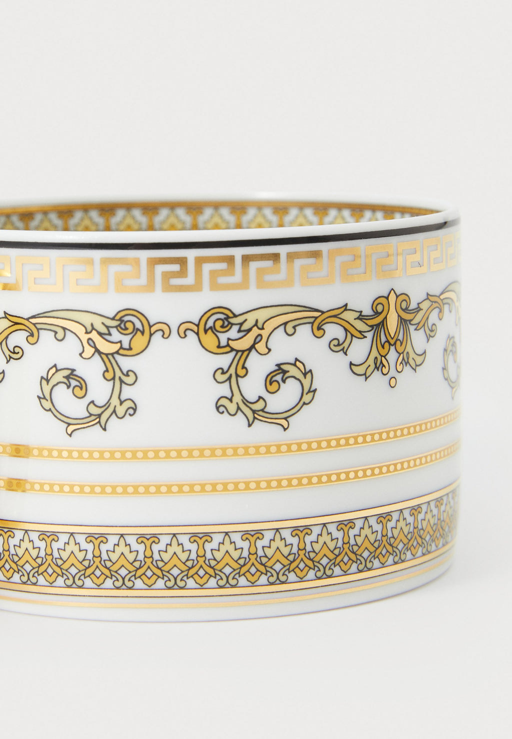 CUP SAUCER 4 LOW SET - Saucer - virtus gala white