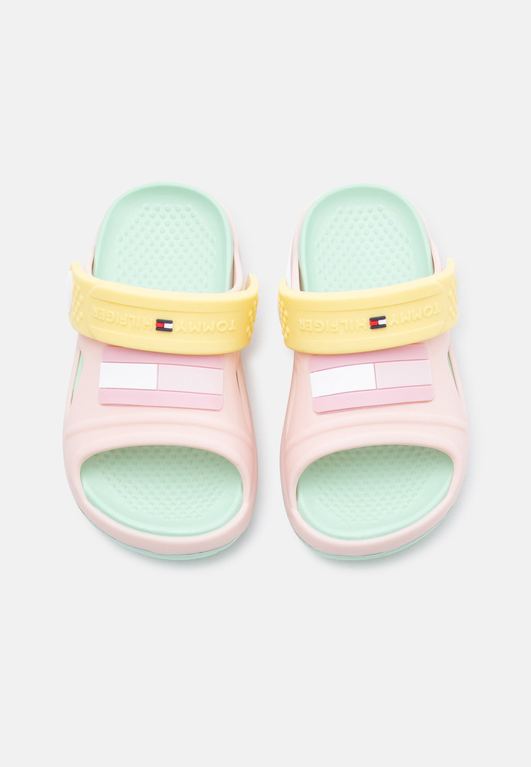 SOLEIL - Mules - pink/yellow