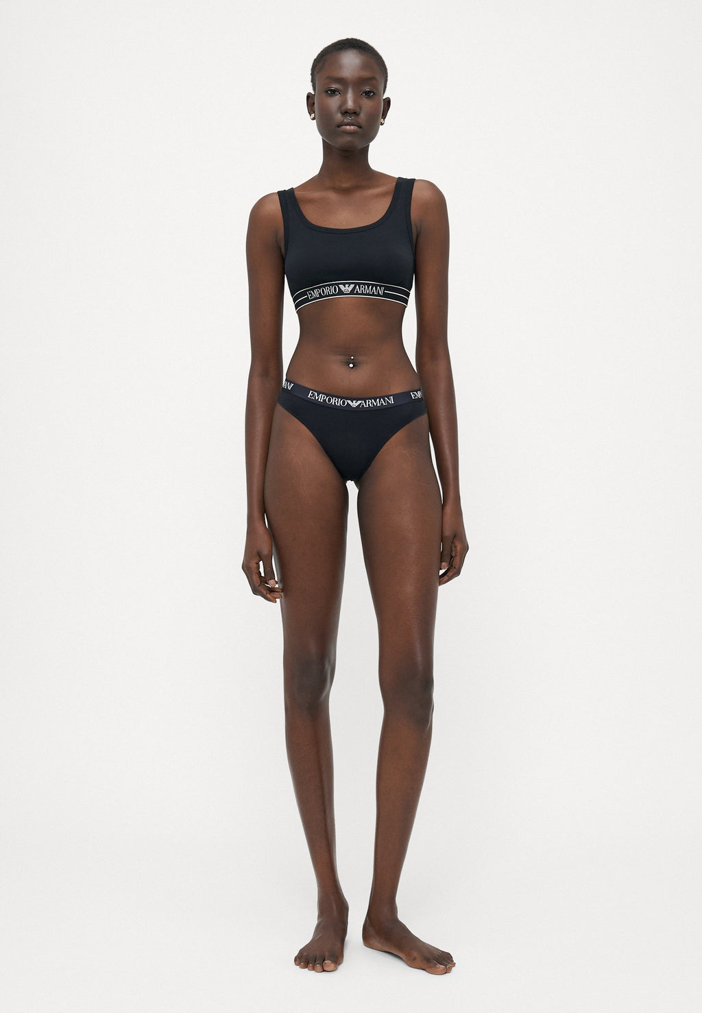THONG 2 PACK - Thong - black